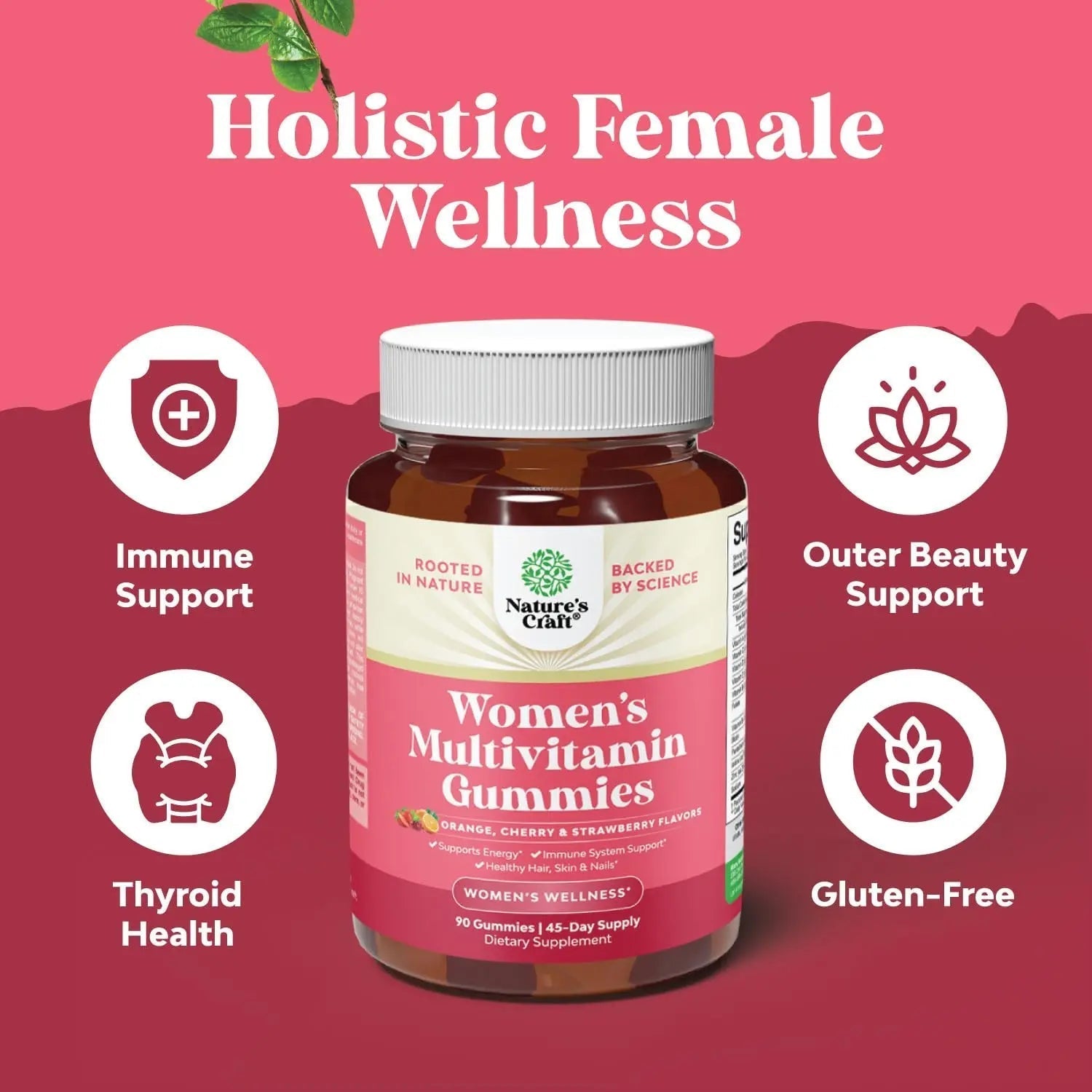 Bundle of Perimenopause Supplement with Maca Root Vitex Berry Black Cohosh for Hot Flashes Night Sweats Hormone Balance Natures Craft Au supplements