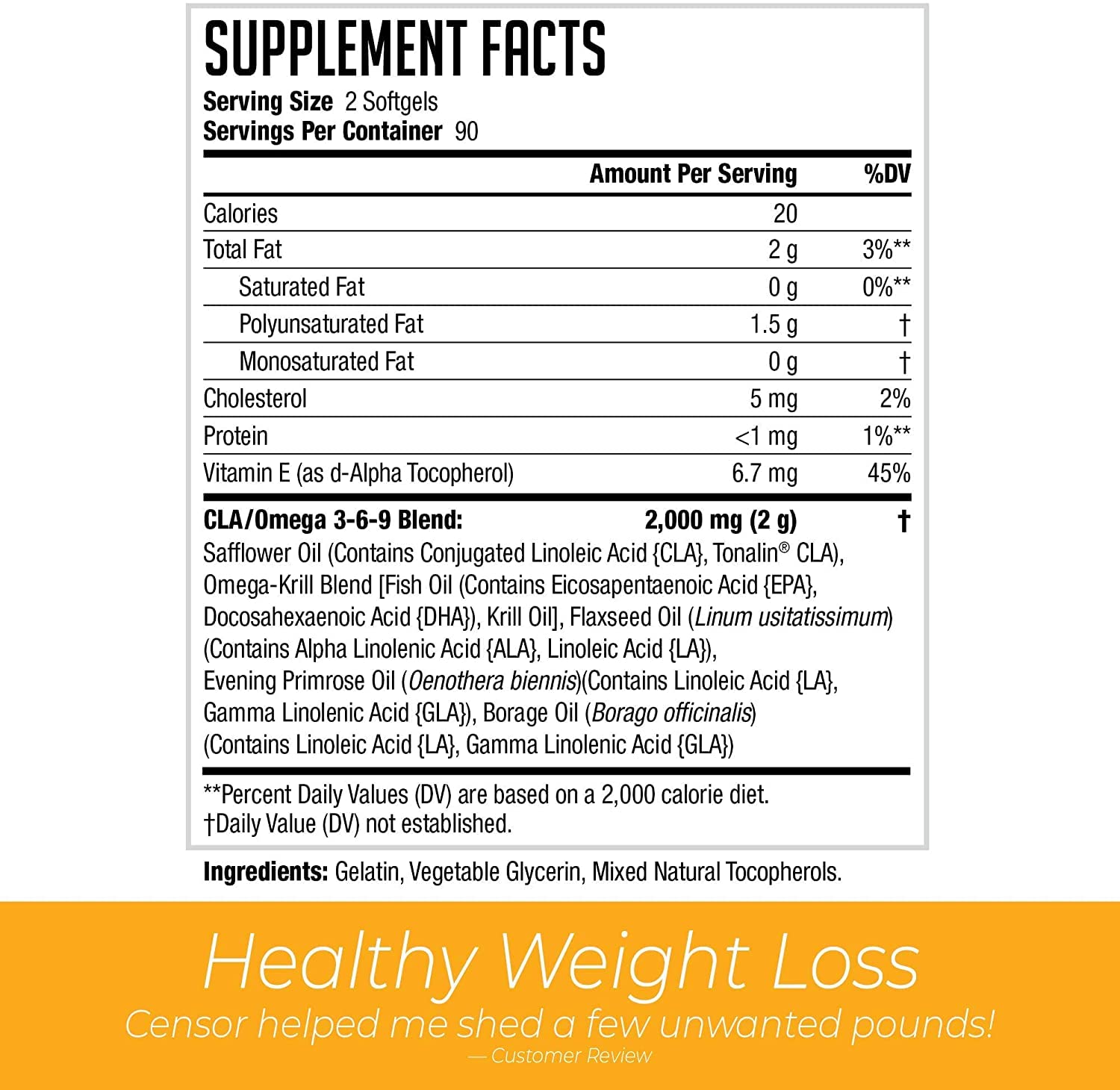 Censor NDS Nutrition Fat Loss and Body Toner with CLA, Fish Oil, Safflower and Omega 3-6-9 Blend Censor Au supplements
