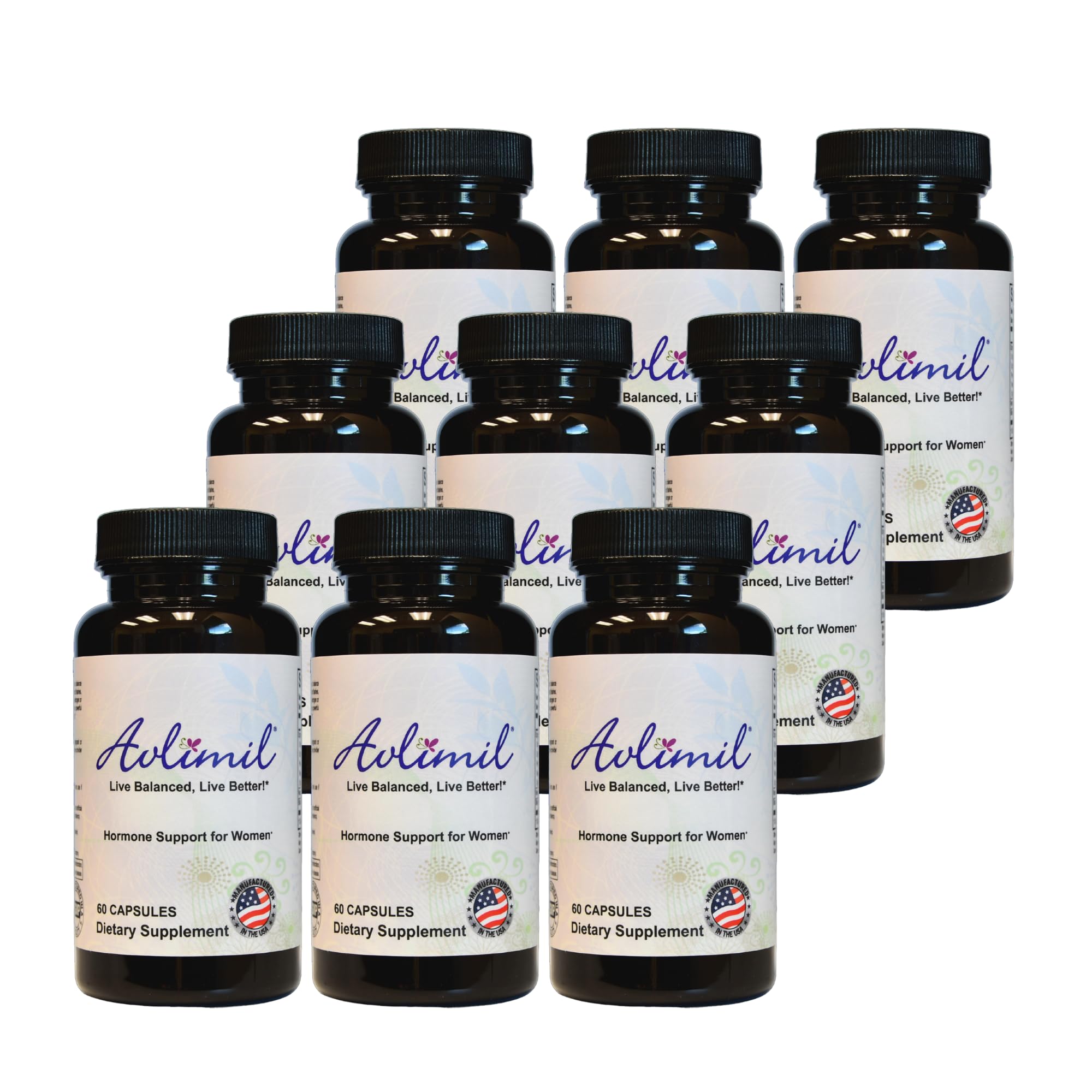Avlimil Hormone Balance & Menopause | Relief from Mood Swings, Hot Flashes, Night Sweats & Irritability Avlimil Au supplements