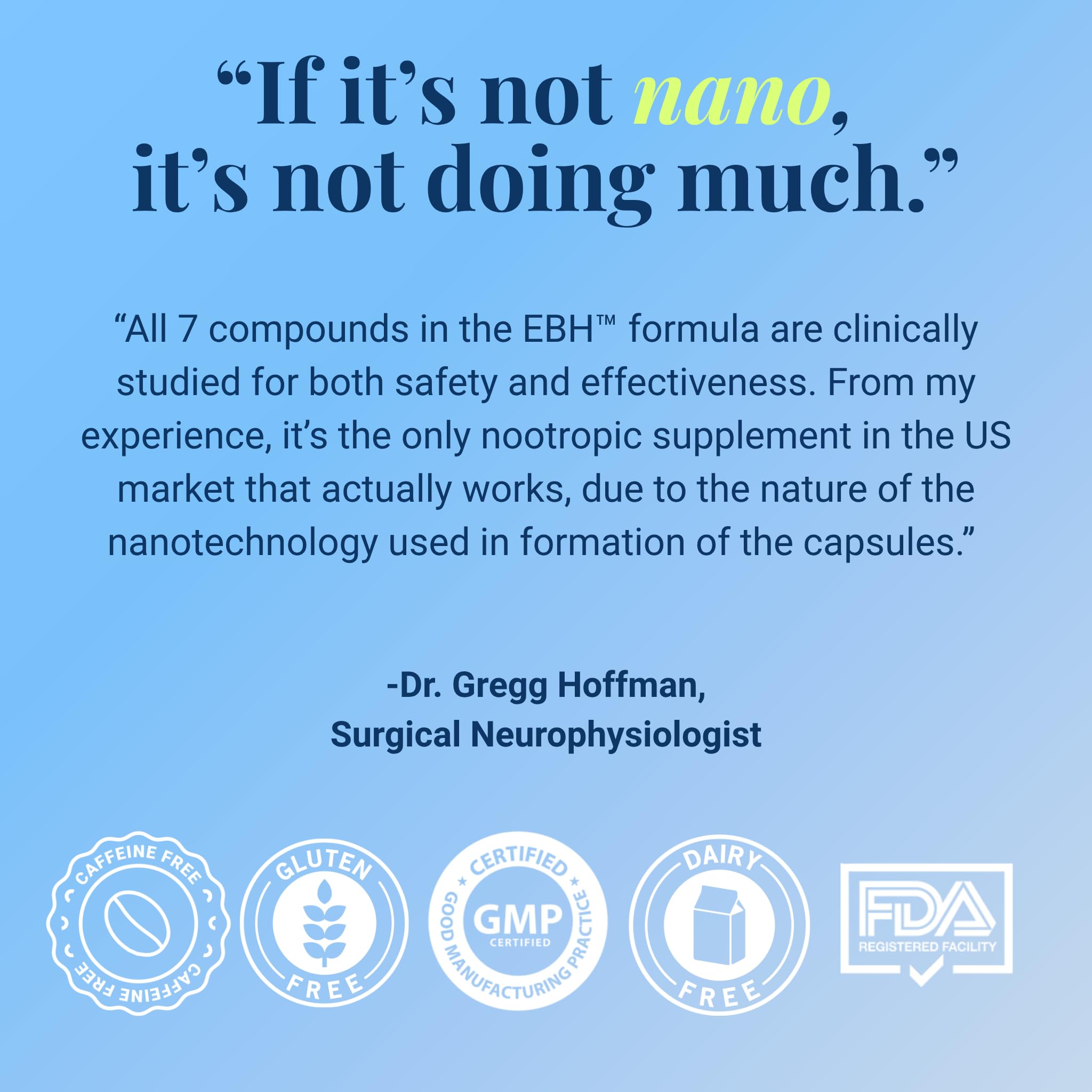 Essential Brain Health Supplements Nootropic for Memory and Focus – for Adults with NanoCap® Technology, Phosphatidylserine, Bacopa, Ginkgo Biloba, Omega 3, B6, B12, 60 Softgels by Greedy® Nutrition Platinum Health Au supplements