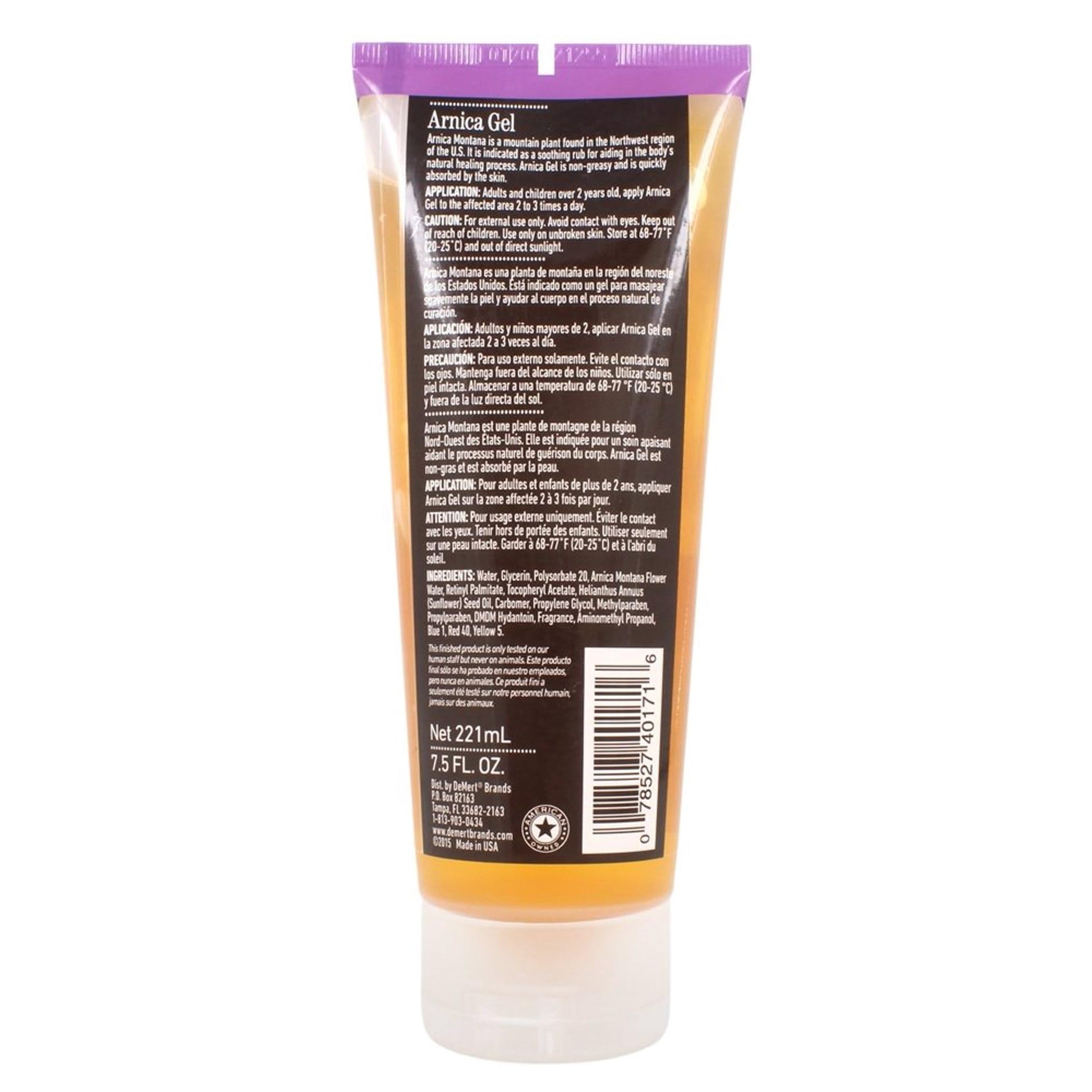 Robert Research Laborator Arnica Gel 7.5 oz Robert Research Laboratories Au supplements