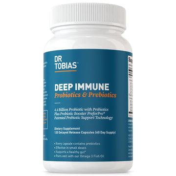 Dr. Tobias Deep Immune Probiotics & Prebiotics, 4.4 Billion CFU Probiotics for Women Dr. Tobias Au supplements