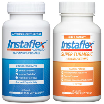 Instaflex Advanced Joint Support and Super Turmeric with Bioperine Instaflex Au supplements