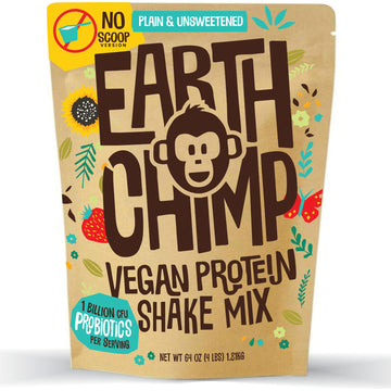 EarthChimp Organic Vegan Protein Powder - with Probiotics - Non GMO, Dairy Free EarthChimp Au supplements