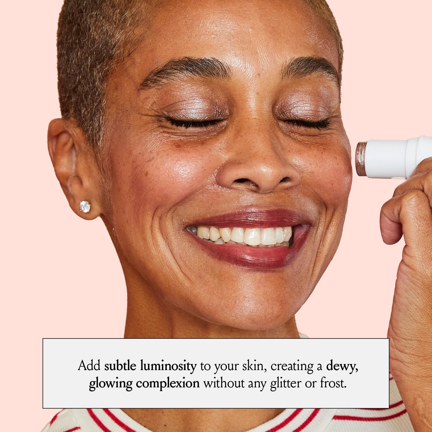 Boomstick Glimmer ® Highlighter Makeup Stick, Subtle Shimmer Face Highlighter Stick for Mature Skin, Hydrating Cream Makeup for Cheekbones, Brow Bones & Nose, No Glitter Highlight BOOM! by Cindy Joseph Au supplements