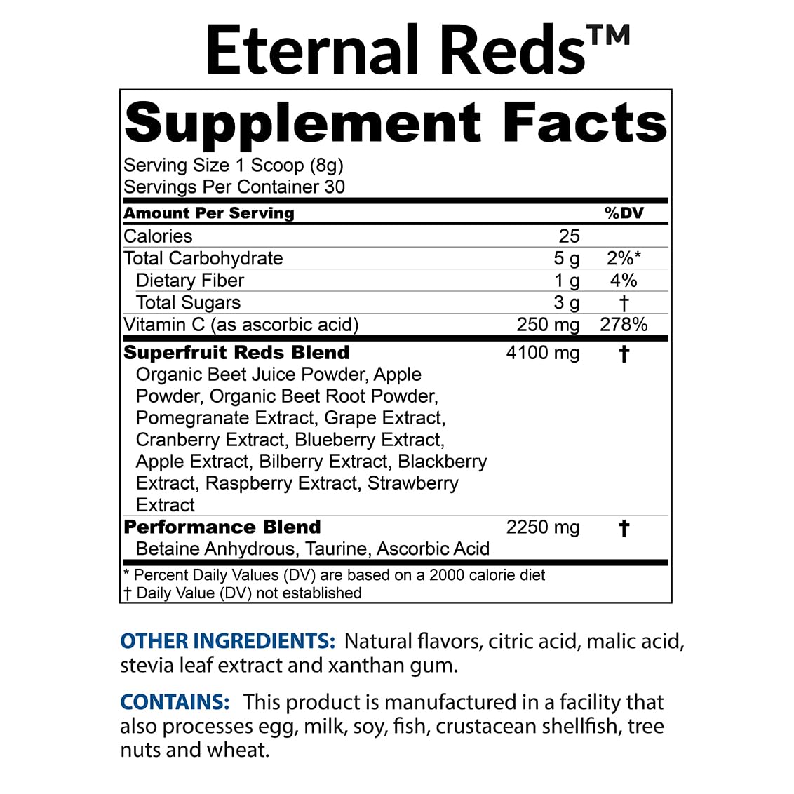 BioTrust Eternal Reds, Red Superfoods Powder, Support for Heart Health and Circulation, Energy, Stamina, No Added Sugar or Caffeine, Naturally Flavored and Sweetened, Berry Flavor (30 Servings) BioTrust Au supplements