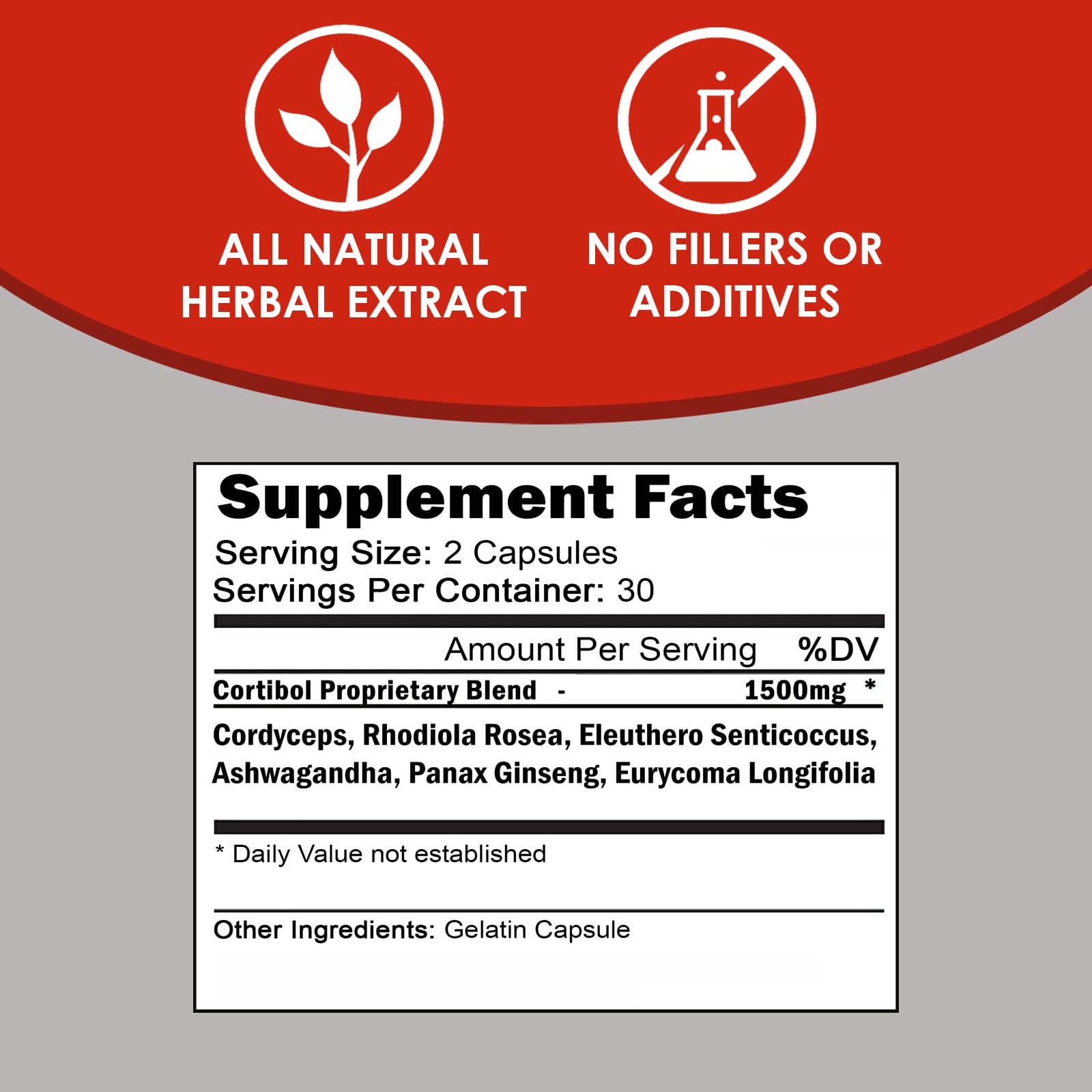 VH Nutrition CORTIBOL | Cortisol Manager* Supplement | Maximum Strength Adrenal VH Nutrition Au supplements