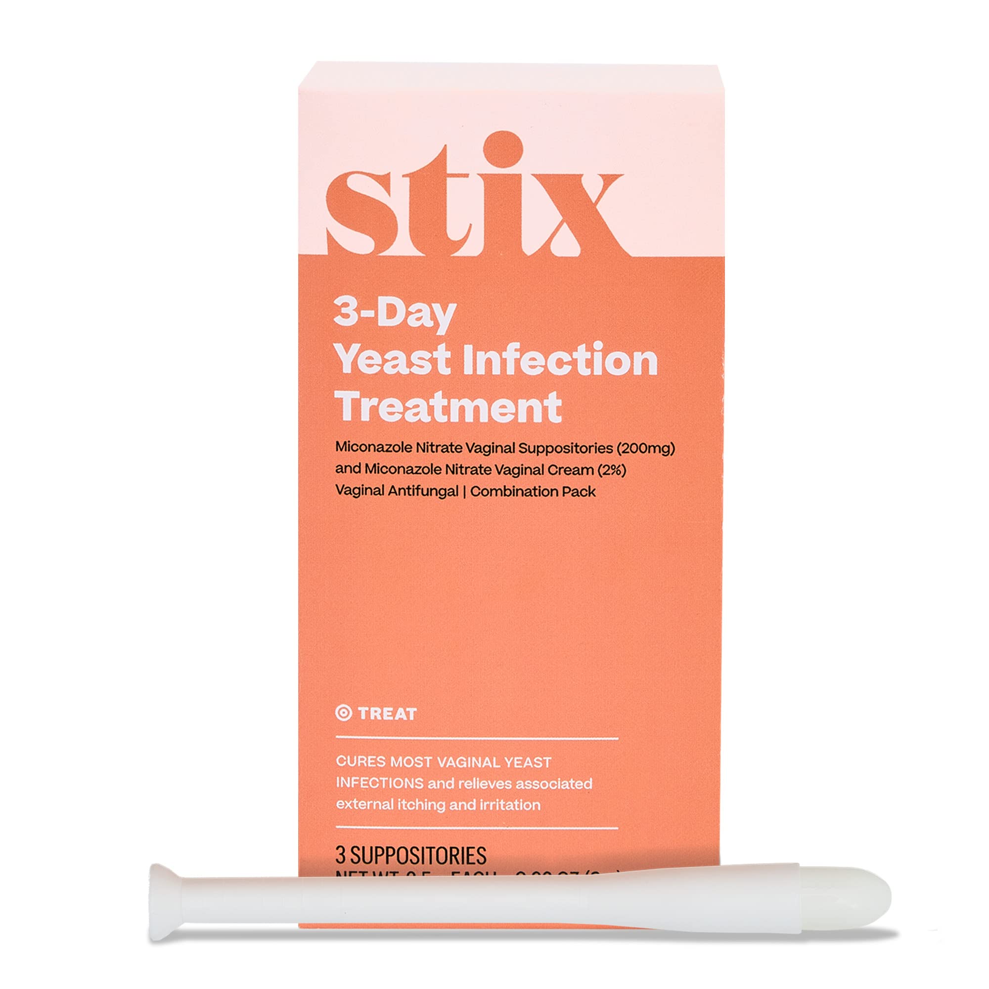 Stix 3-Day Yeast Infection Treatment for Women - Relieves External Itching & Irritation Get Stix Au supplements