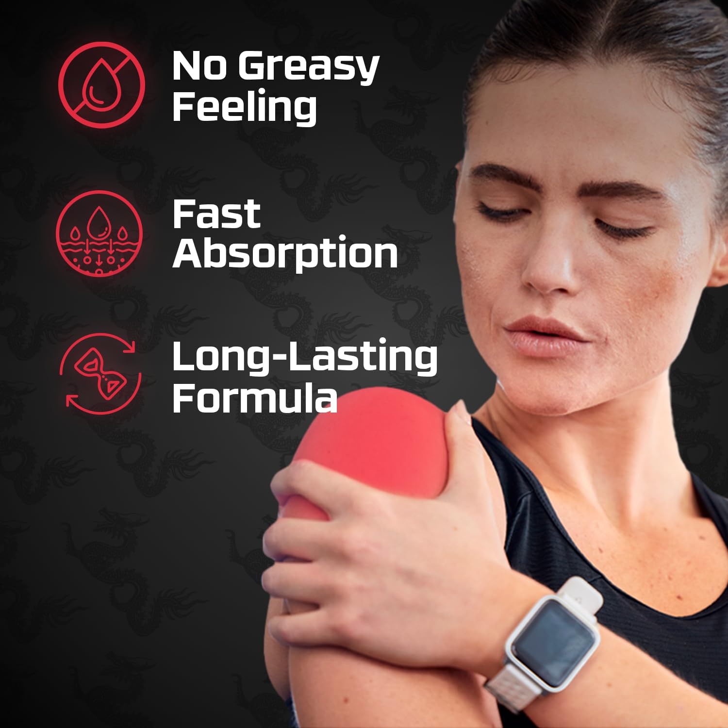 Pomada Dragon Ultra Strength Pain Relief Cream, Strength Muscle Rub for Joint, Shoulder, Knee Pain, Sore Muscle Relief, Topical Analgesic with Camphor & Menthol, 2 Oz DRAGON Au supplements