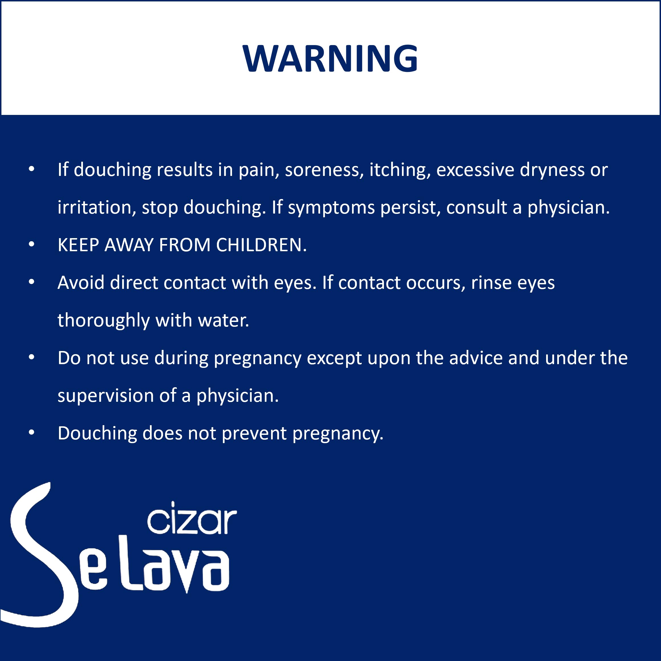 Cizar - Selava, Feminine Wash 15ml 7ea, Gynecologists Developed, Preservative-Free Cizar Au supplements