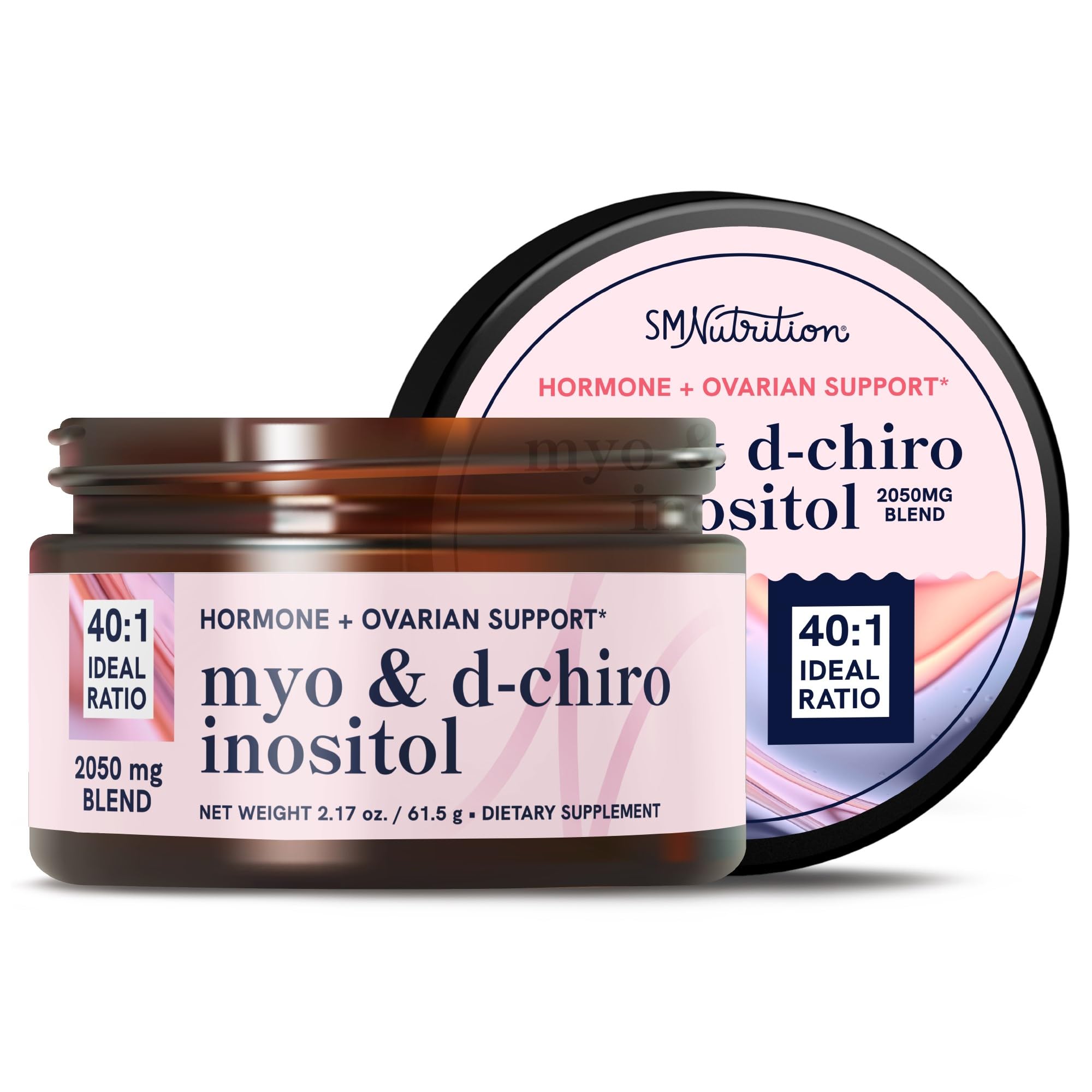 Myo-Inositol & D-Chiro Inositol Powder | Hormone Balance for Women | Ideal 40:1 Ratio SMNutrition Au supplements