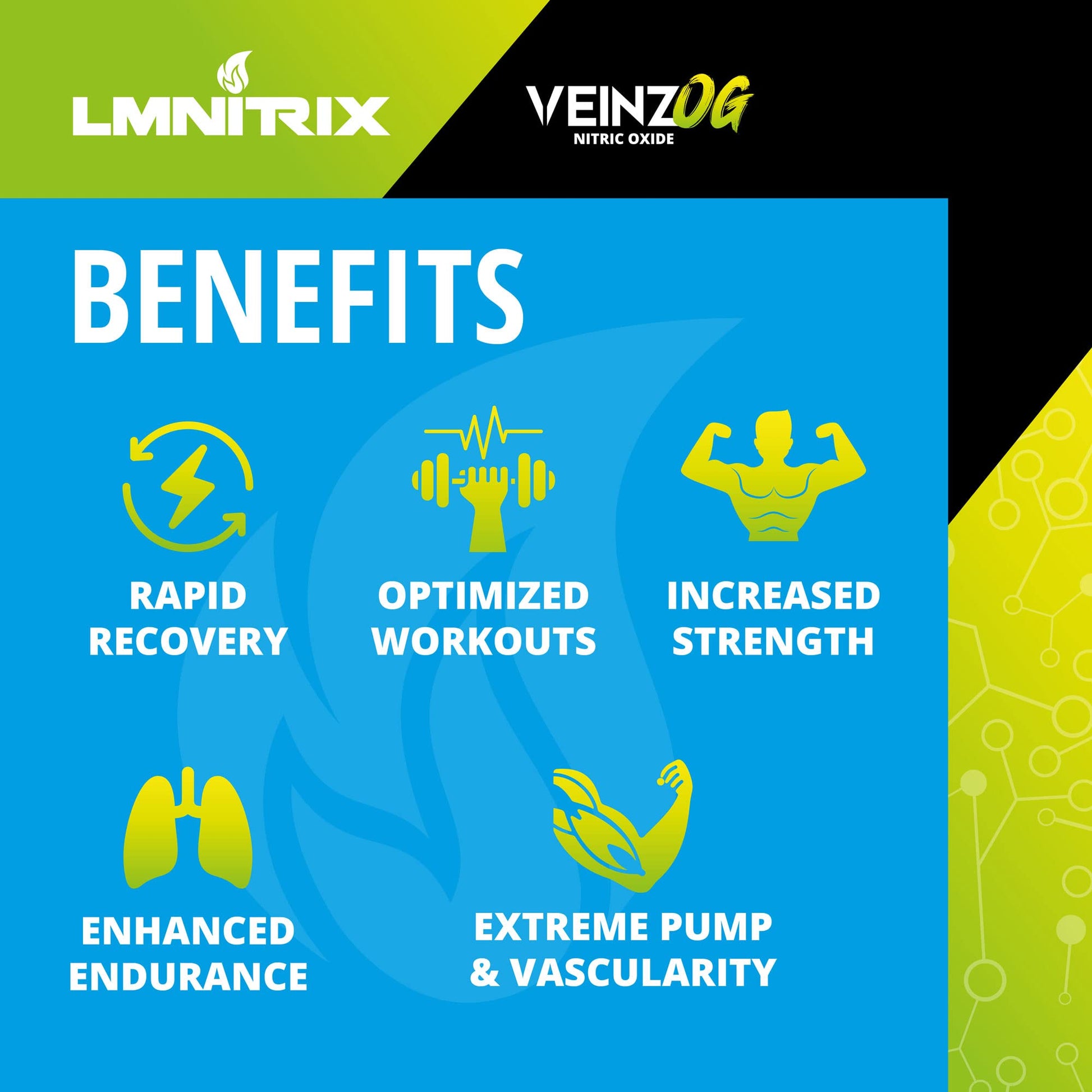 LMNITRIX VEINZ OG Nitric Oxide Booster Pills with Yohimbe Pump Supplement N.O. Mens LMNITRIX Au supplements