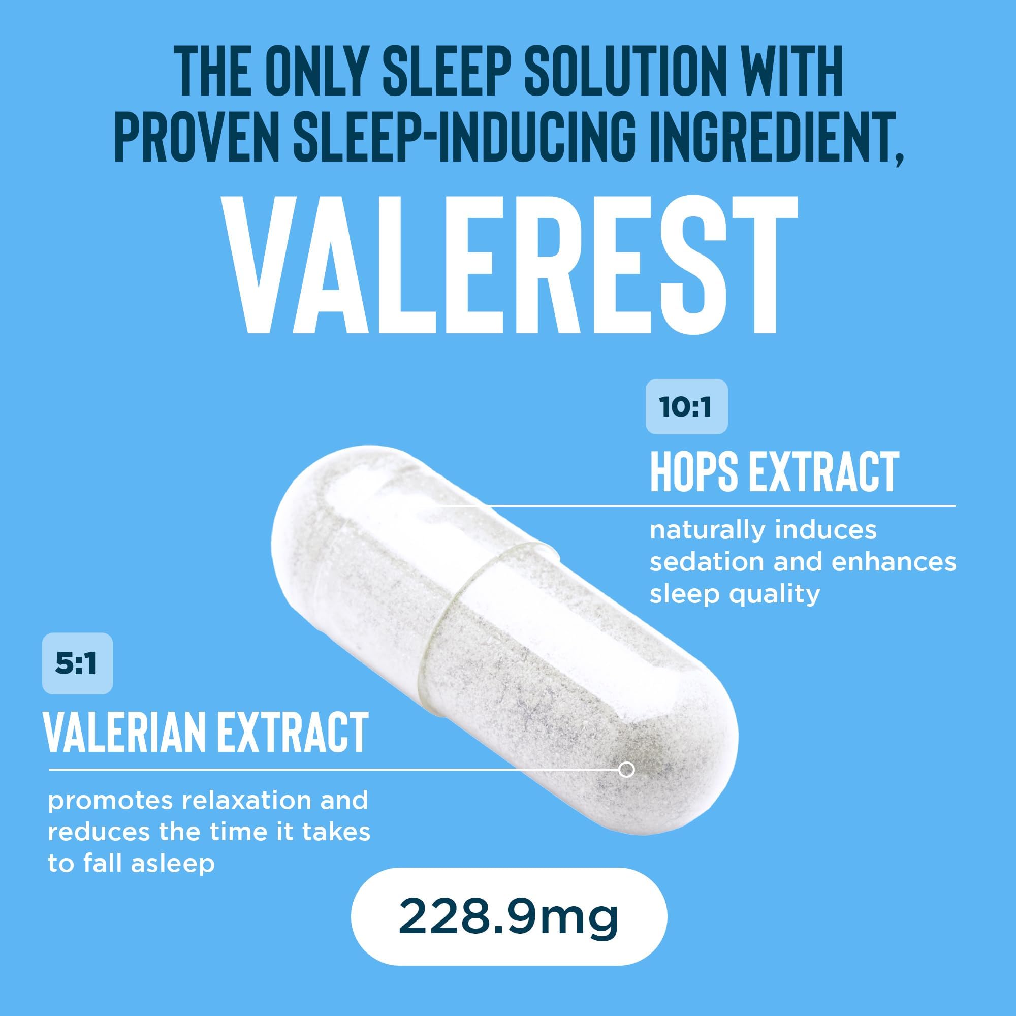 Relaxium Sleep Aid for Adults, Melatonin 5mg with Magnesium Glycinate, Sleep-Promoting Valerest & Ashwagandha, Non-Habit Forming Sleep Supplement, 60 Capsules, 30-Day Supply Relaxium Au supplements