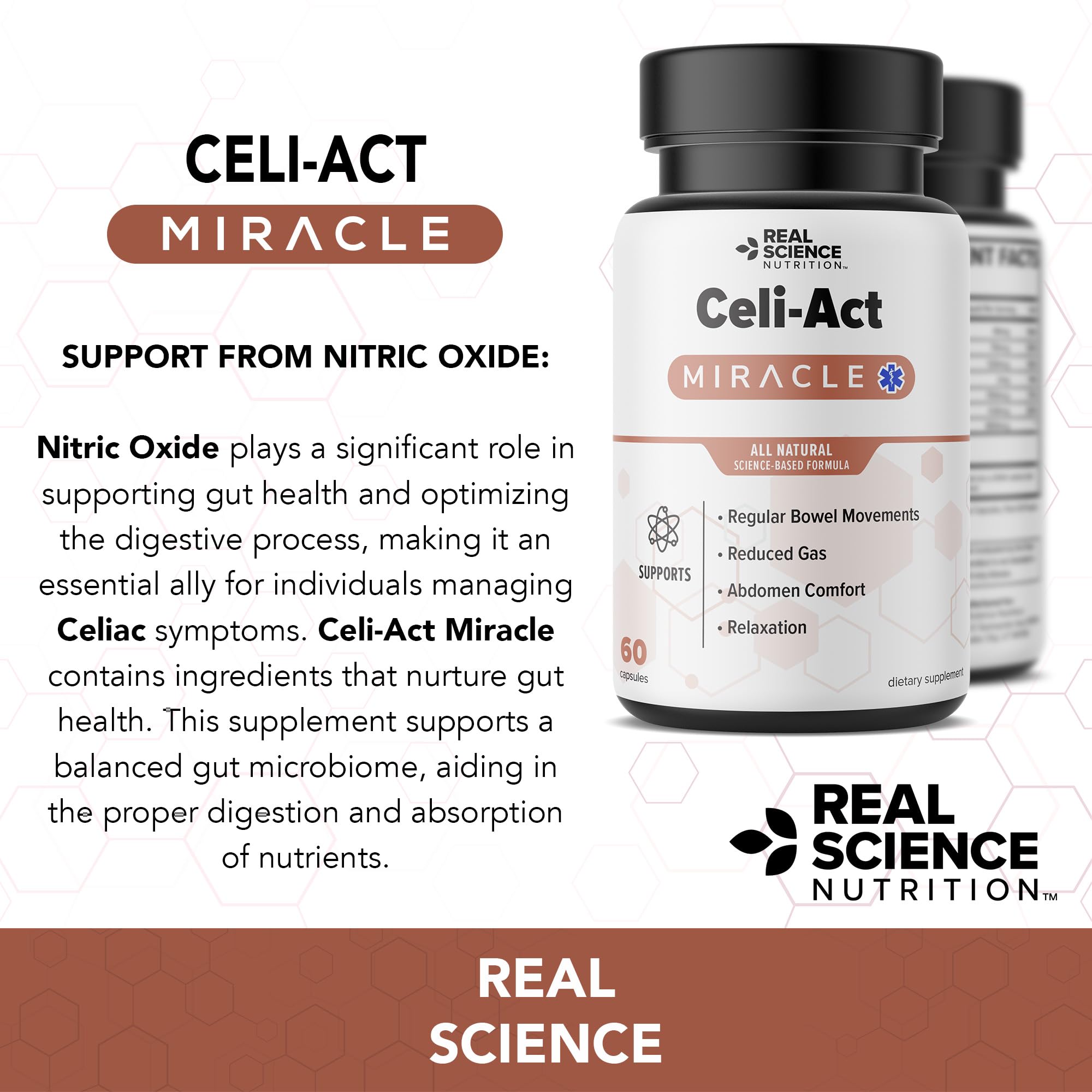 Real Science Nutrition Celi-Act Miracle is a Natural Supplement to Support Celiac Discomfort and Digestive Health Real Science Nutrition Au supplements