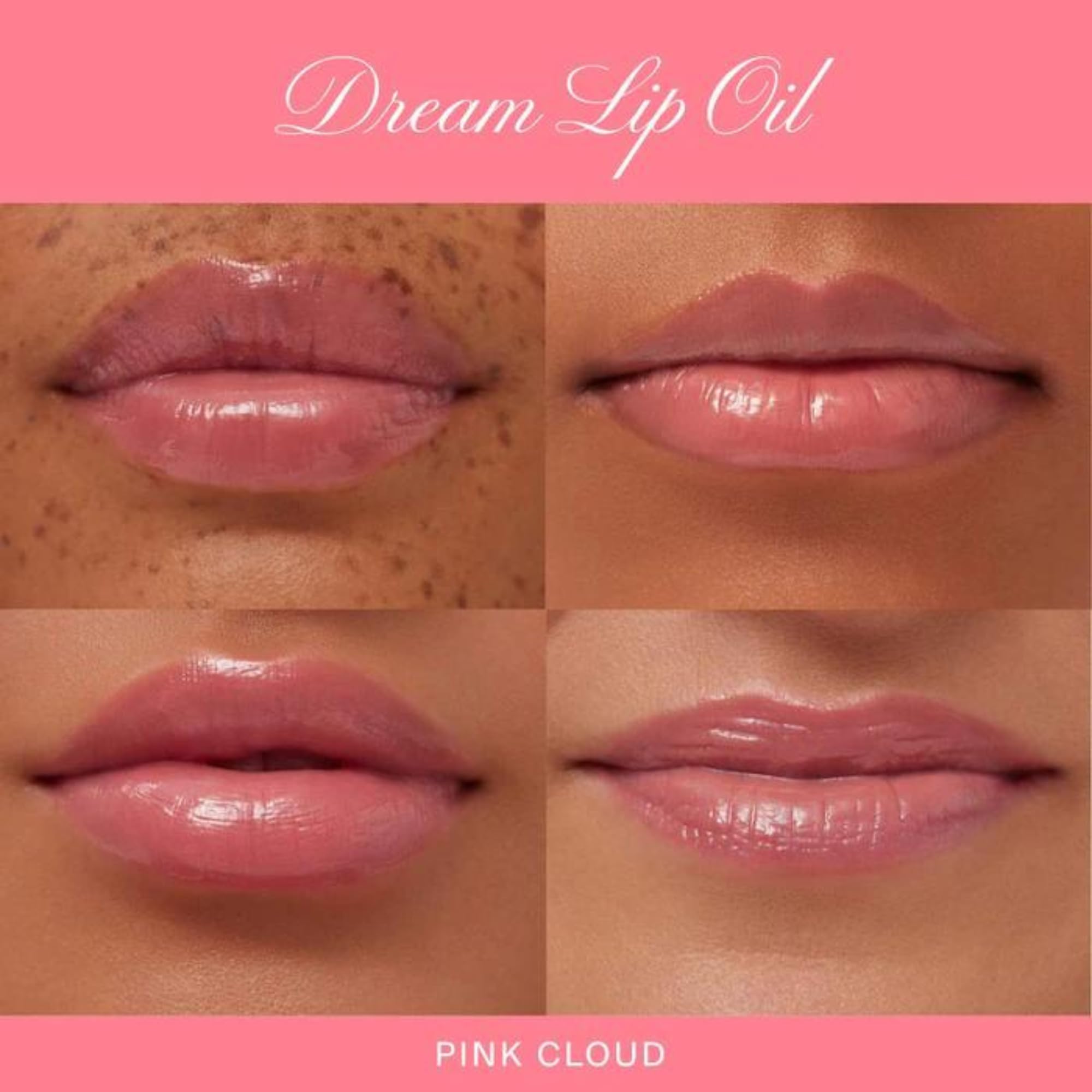 Summer Fridays Dream Lip Oil - Hydrating Tinted Lip Gloss Oil - Non-Sticky Formula with Skincare Benefits for Long-Lasting Softness + Shine - Effortless Beauty Gifts - Pink Cloud (0.15 Oz) Summer Fridays Au supplements
