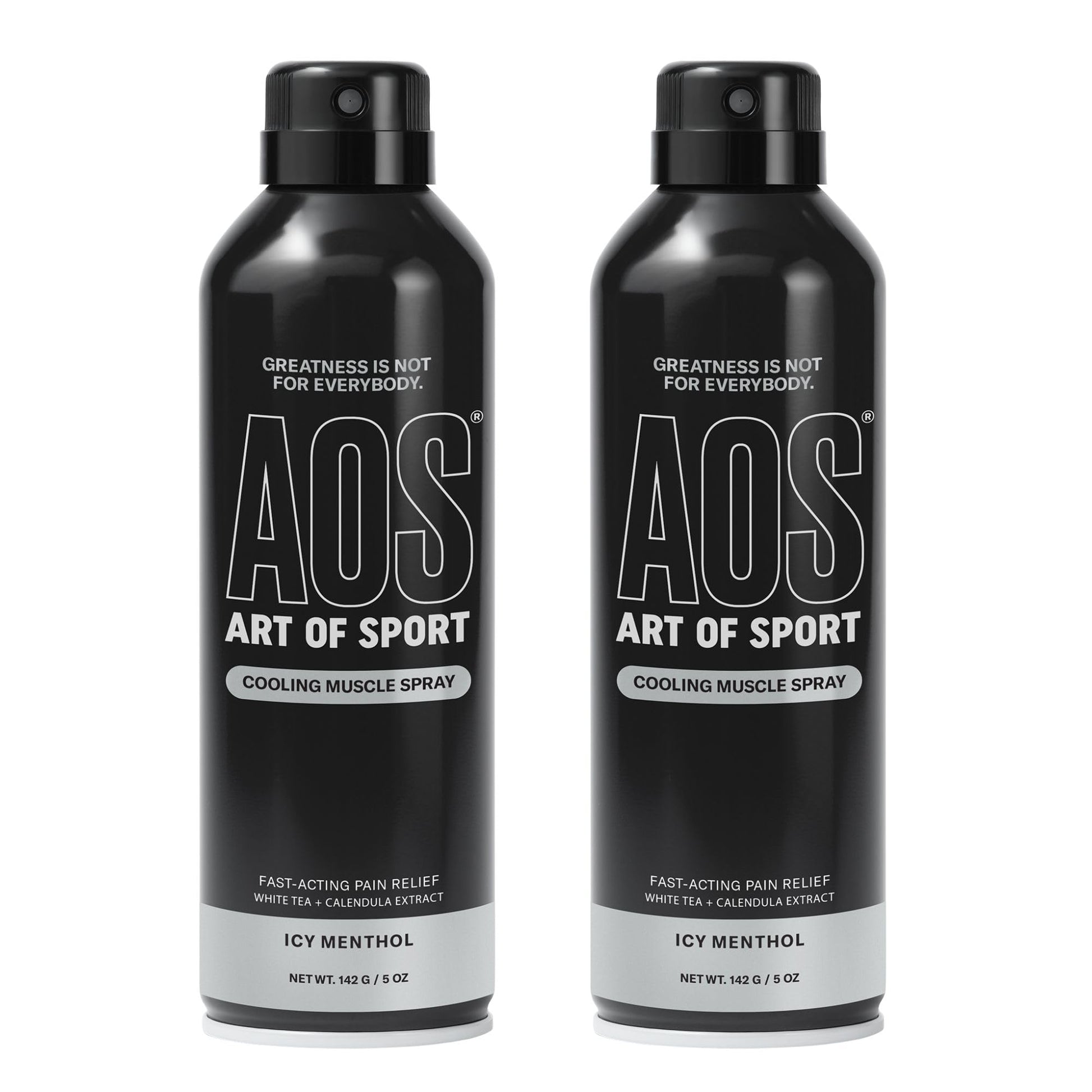 Art of Sport Muscle Relief Spray for Men – Cooling Menthol Pain Relief for Sore Muscles & Joints – Back, Neck, Knee, Shoulder, Hip – Fast-Acting Body Spray – Made for Athletes – 5 fl oz (2-Pack) Art of Sport Au supplements