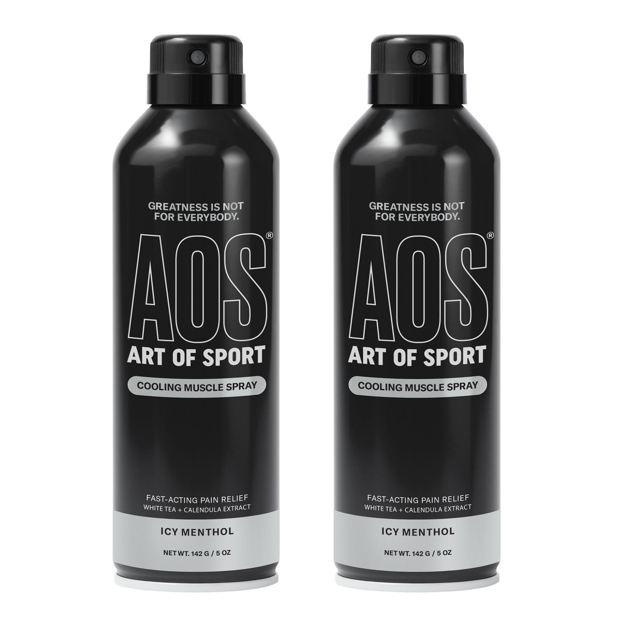 Art of Sport Muscle Relief Spray for Men – Cooling Menthol Pain Relief for Sore Muscles & Joints – Back, Neck, Knee, Shoulder, Hip – Fast-Acting Body Spray – Made for Athletes – 5 fl oz (2-Pack) Art of Sport Au supplements