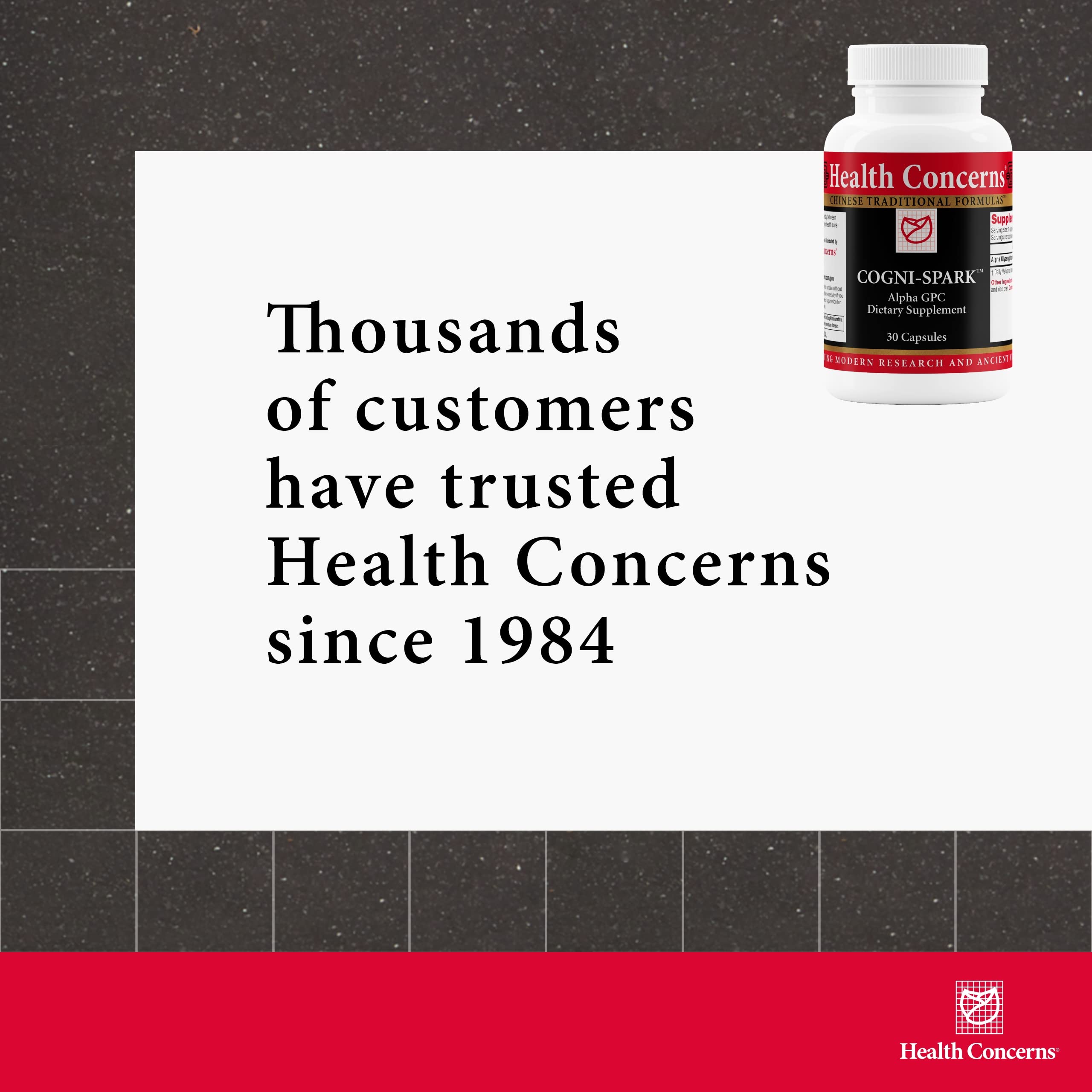 Health Concerns Cogni-Spark – Brain Support for Memory, Focus, and Mental Clarity – Alpha-GPC Choline Supplement for Cognition, Nerve Function & Longevity – Cognitive Health Formula – 30 Capsules Health Concerns Au supplements