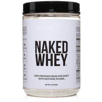 Naked Nutrition Naked Whey 1Lb - Only 1 Ingredient, Grass Fed Whey Protein Powder Naked Nutrition Au supplements
