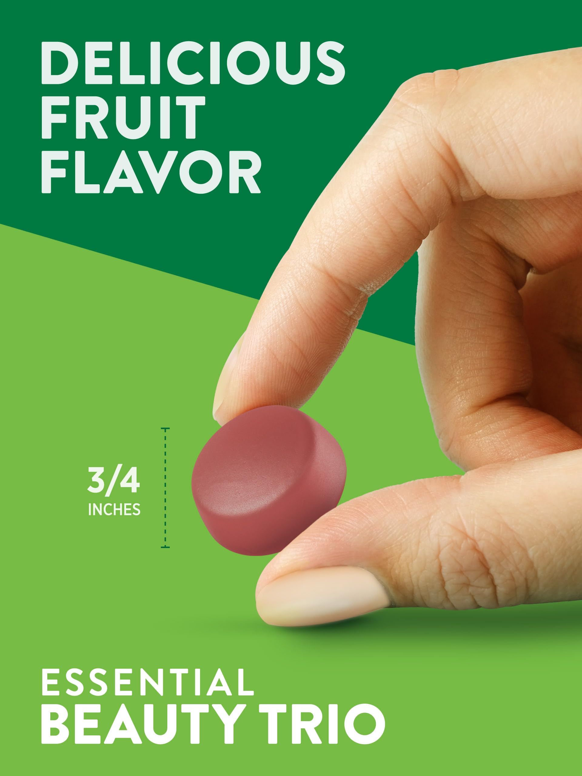 Nature's Truth Hair Skin and Nails Gummies | 80 Count | 2500mcg of Biotin | Vegan, Non-GMO, Gluten Free Supplement | Vitamin for Women & Men Nature's Truth Au supplements