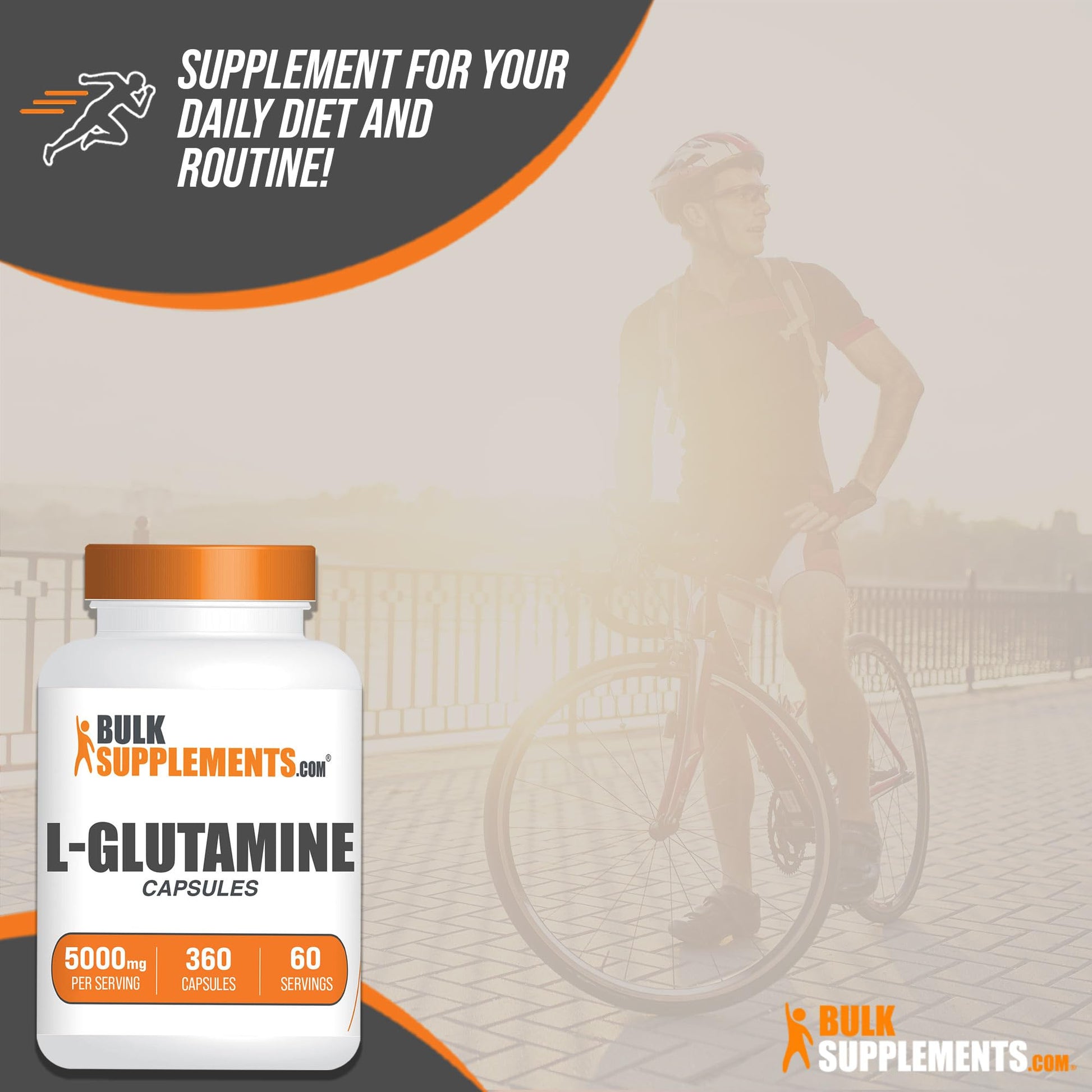 BULKSUPPLEMENTS.COM L-Glutamine Capsules - Glutamine Supplement, L Glutamine BULKSUPPLEMENTS.COM Au supplements