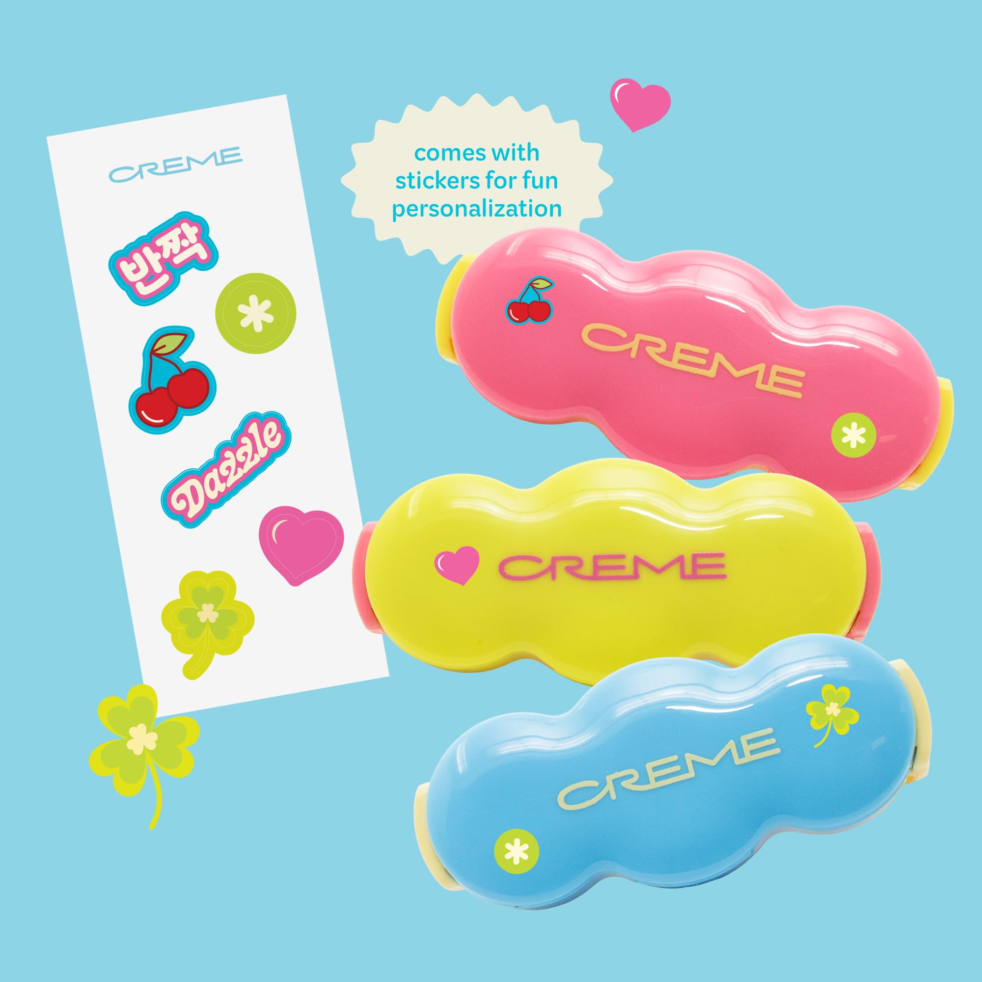 The Crème Shop Shimmer Pop Clip-On Lip Gloss | Korean Makeup, Cute Clip Accessory, Hydrating, Non-Sticky, Shea Butter, Hyaluronic Acid, Vitamine E- Gravity Glow The Crème Shop Au supplements