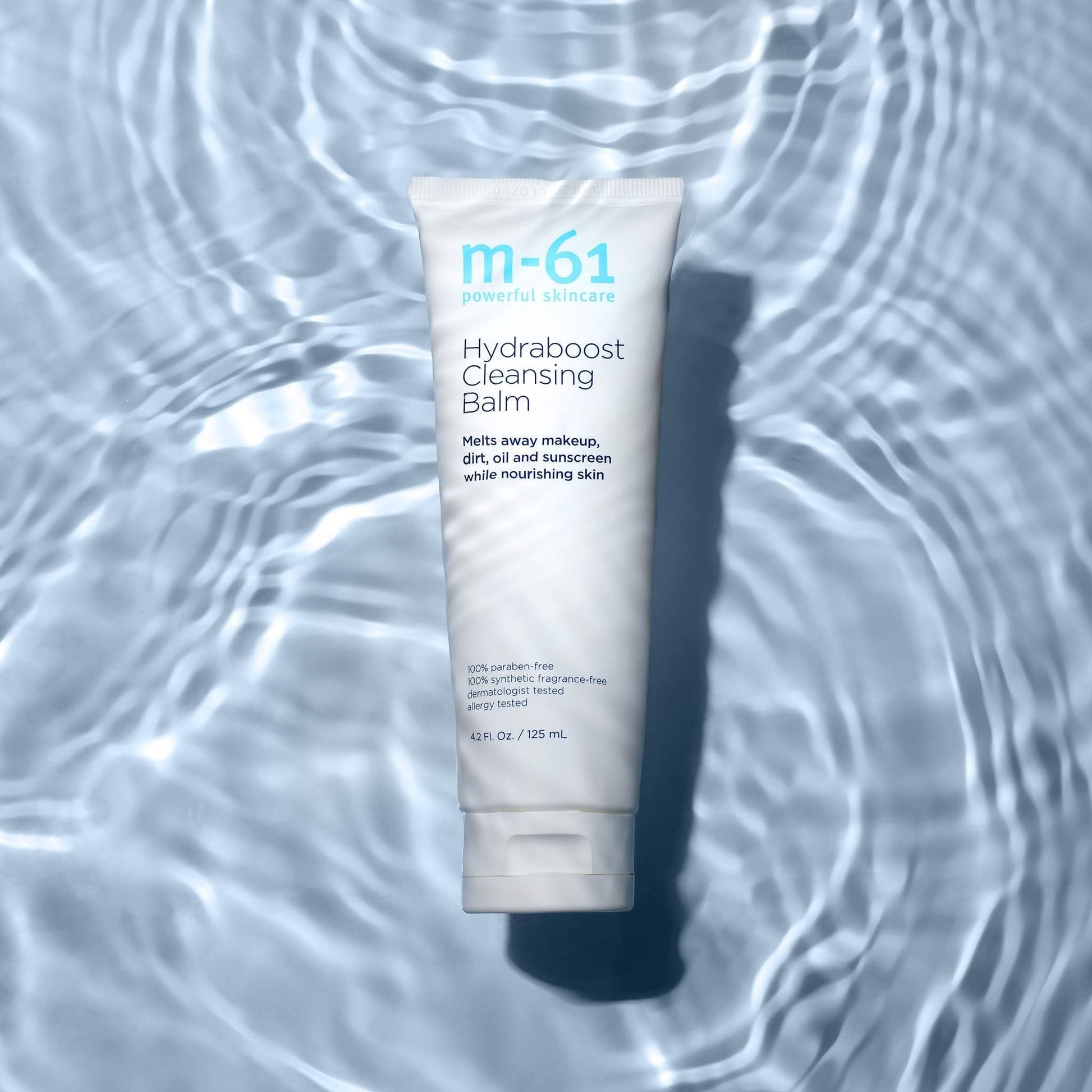 m-61 Hydraboost Cleansing Balm | Makeup Removing Cleanser Balm Melts Away Dirt, Oil, and Sunscreen | Fragrance Free | Derm & Allergy Tested | Made in USA | 4.2 Fl Oz m-61 Au supplements