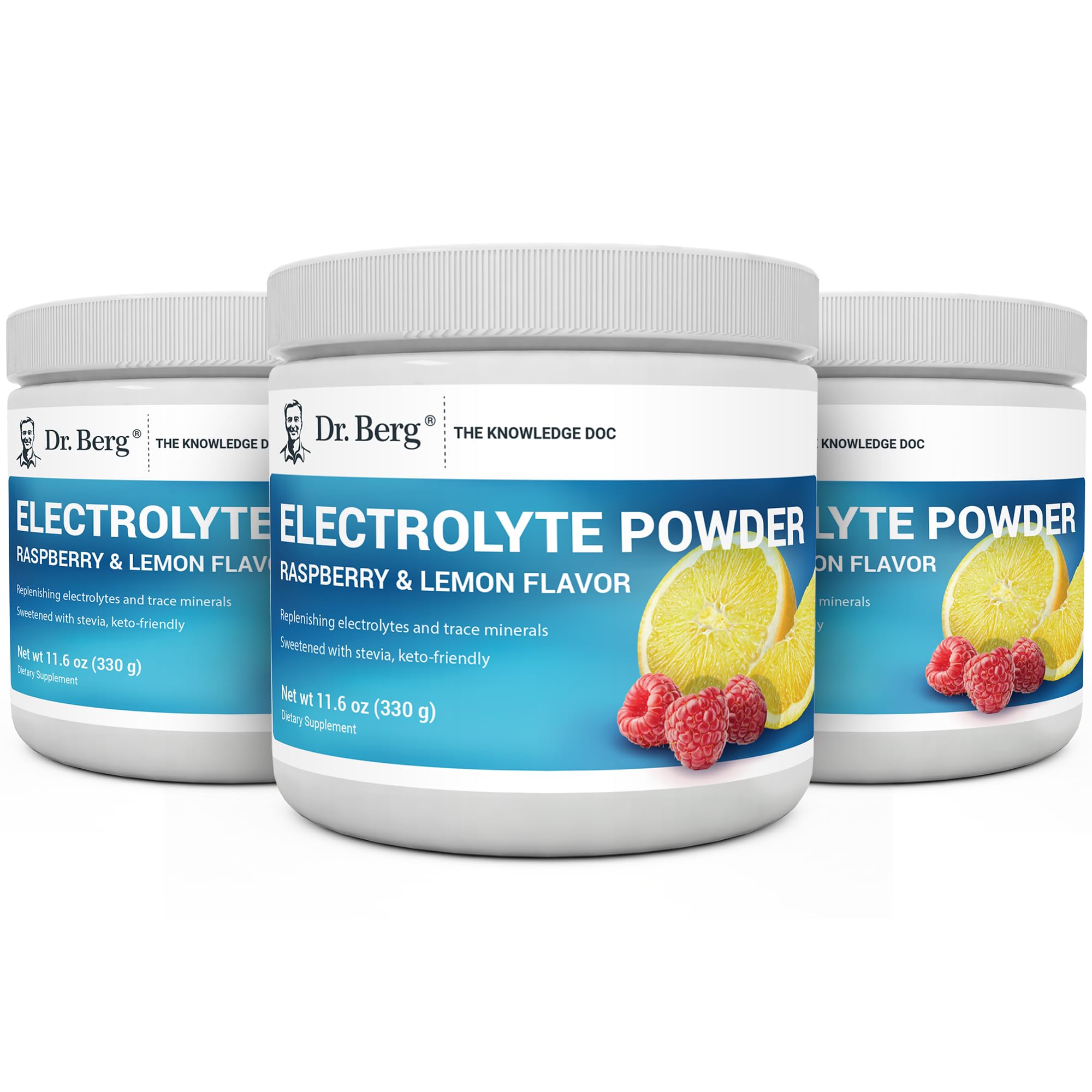 Dr. Berg Hydration Keto Electrolyte Powder - Enhanced w/ 1,000mg of Potassium Dr. Berg Nutritionals Au supplements