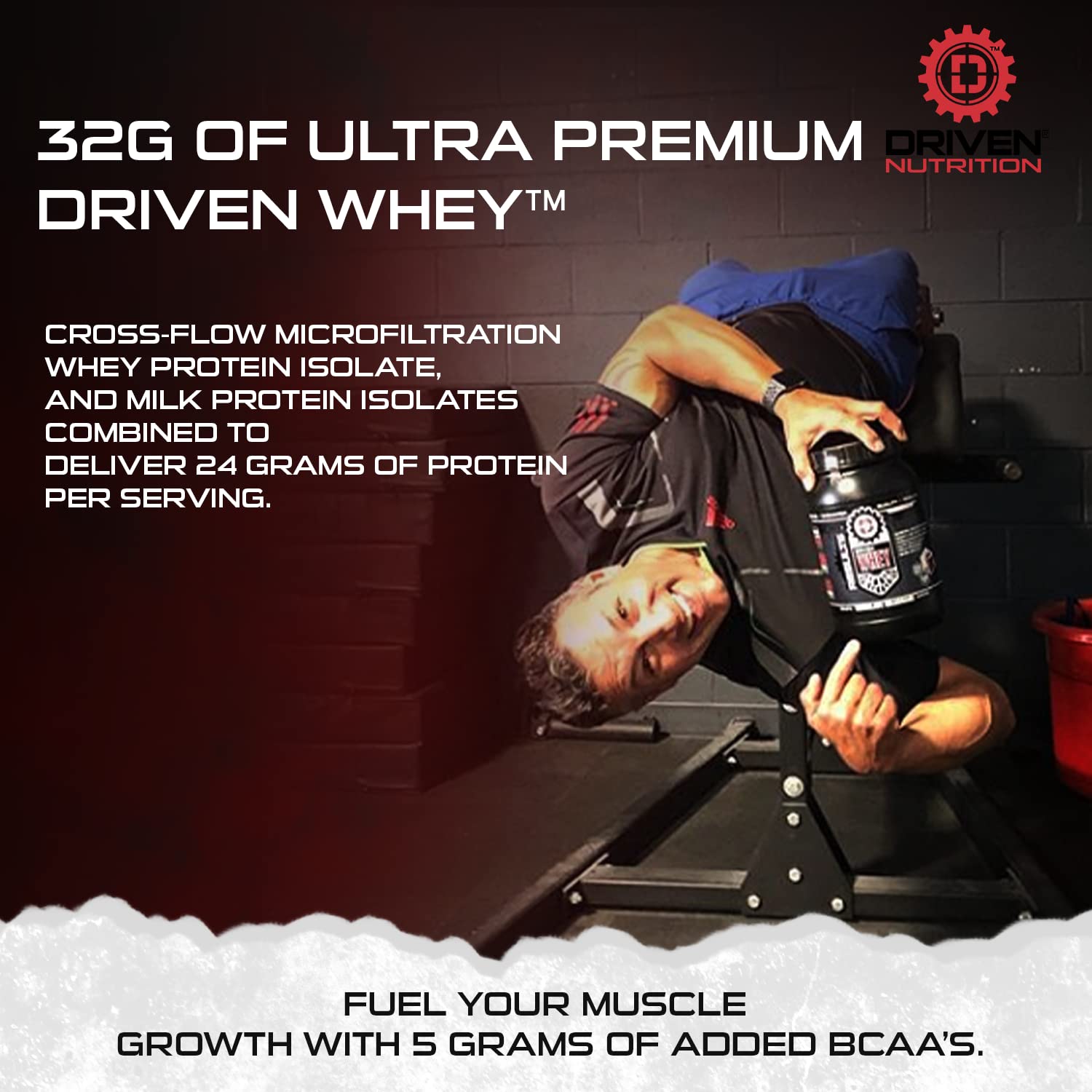 Driven WHEY- Grass Fed Whey Protein Powder: Delicious, Clean Protein Shake Driven Nutrition Au supplements