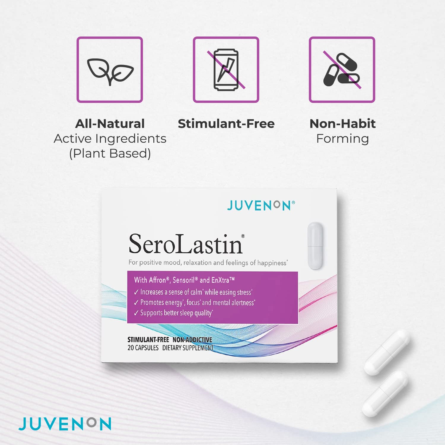 Juvenon Menopause Supplements for Women Mood Support, Hot Flashes Relief, Peri Juvenon Au supplements