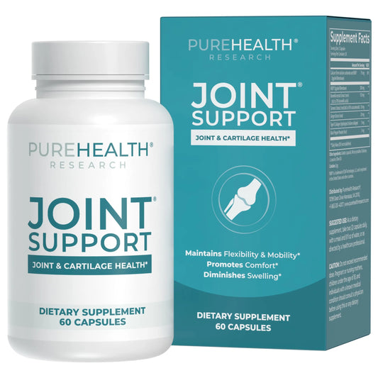 PUREHEALTH RESEARCH Joint Support NEM Eggshell Membrane with Boswellia Extract, Calcium & Turmeric, 60 Capsules PUREHEALTH RESEARCHAU supplements