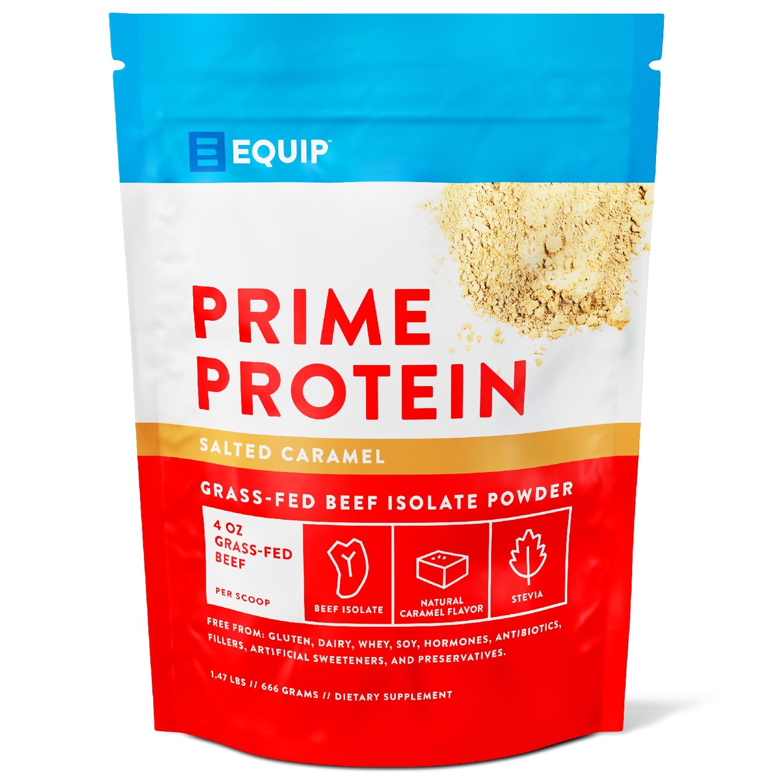 Equip Foods Prime Protein - Grass Fed Beef Protein Powder Isolate - Paleo and Keto Equip Au supplements