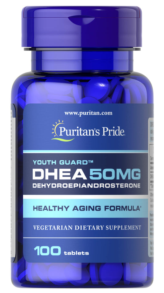Puritan's Pride DHEA 50Mg, May Promote Sugar Metabolism, 100 Count Puritan's PrideAU supplements