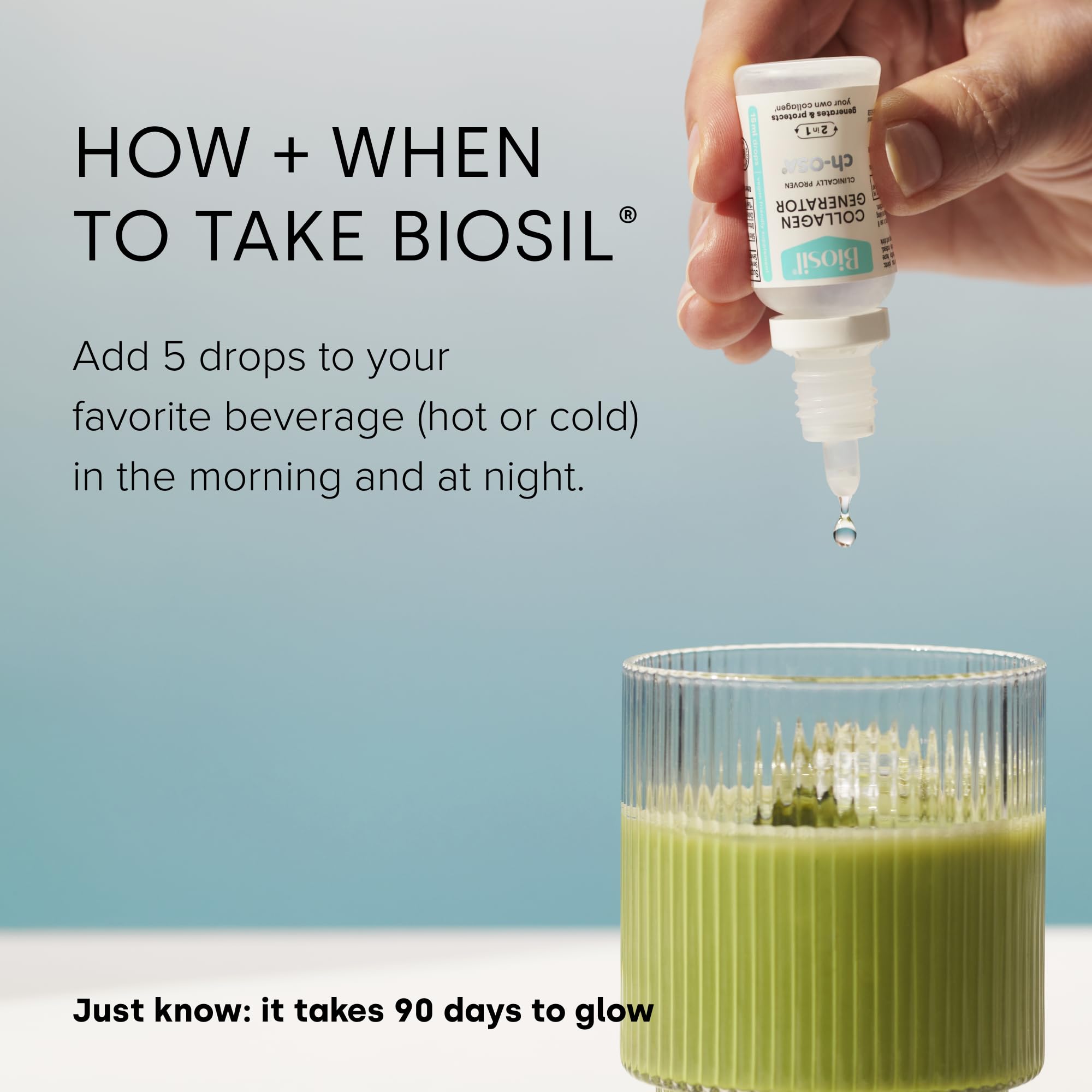 Biosil Collagen Generator - 30 mL Drops - with Patented ch-OSA Complex BioSil Au supplements