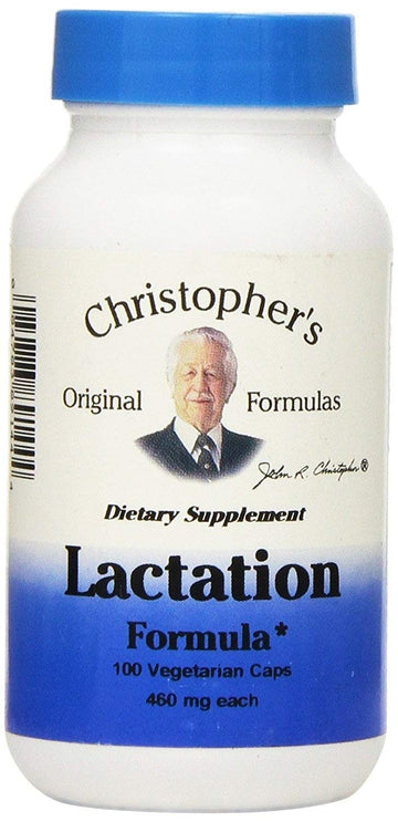 Christopher's Original Formulas Lactation Formula, 100 Capsules (Pack of 2) Christopher's Original Formulas Au supplements