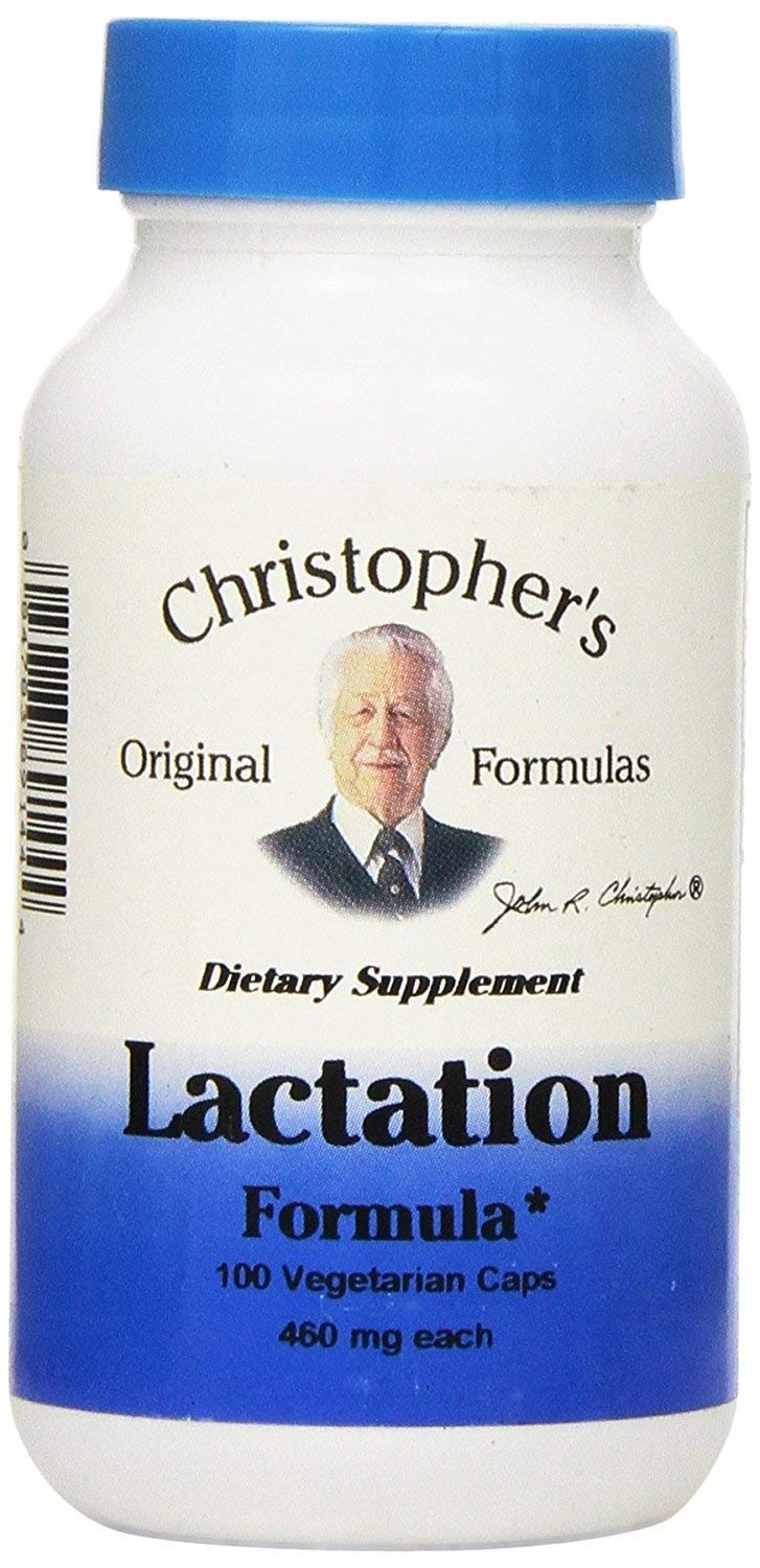 Christopher's Original Formulas Lactation Formula, 100 Capsules (Pack of 2) Christopher's Original Formulas Au supplements