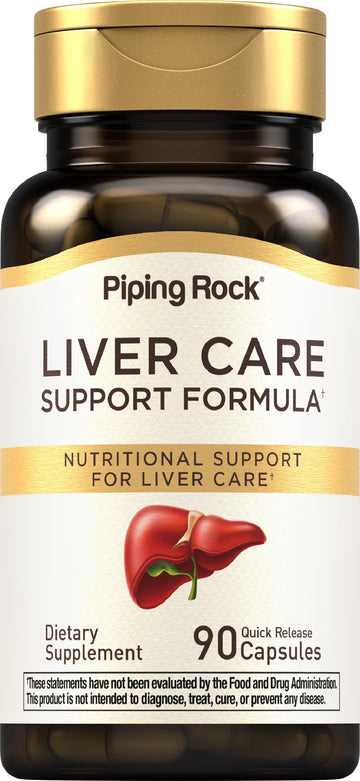 Piping Rock Liver Cleanse Complex | 90 Capsules | Liver Care Support Formula | Non-GMO, Gluten Free Supplement Piping Rock Au supplements