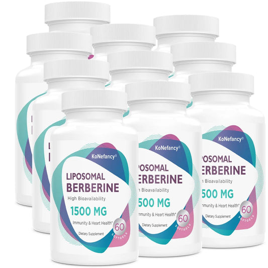 Berberine HCL Supplement 1500mg - High Bioavailability Liposomal Berberine Capsules KoNefancyAU supplements