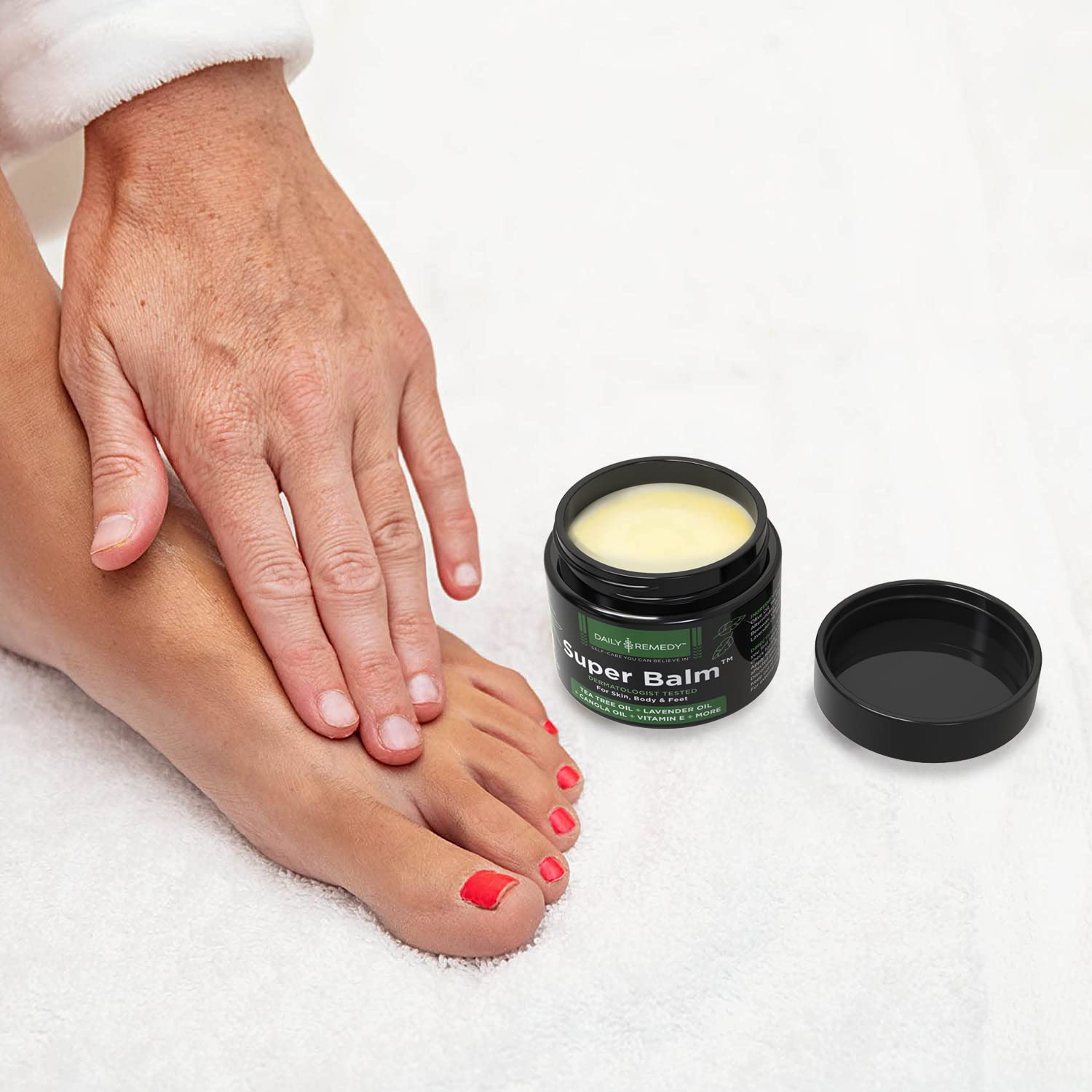 DAILY REMEDY Tea Tree Oil Extra Strength Super Balm - Athletes Foot Cream Combats DAILY REMEDY Au supplements