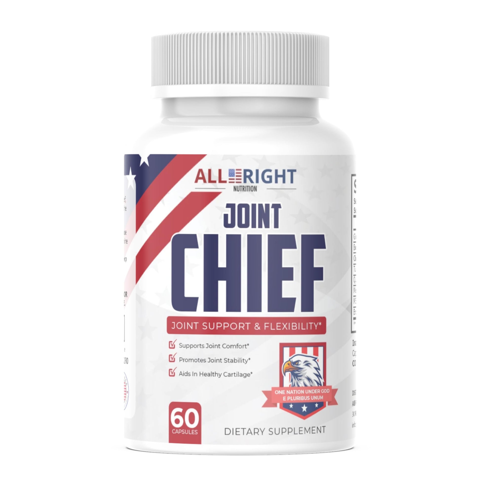 All Right Nutrition Joint Chief - Joint & Muscle Support - Mobility Aid - 60 Capsules All Right Nutrition Au supplements
