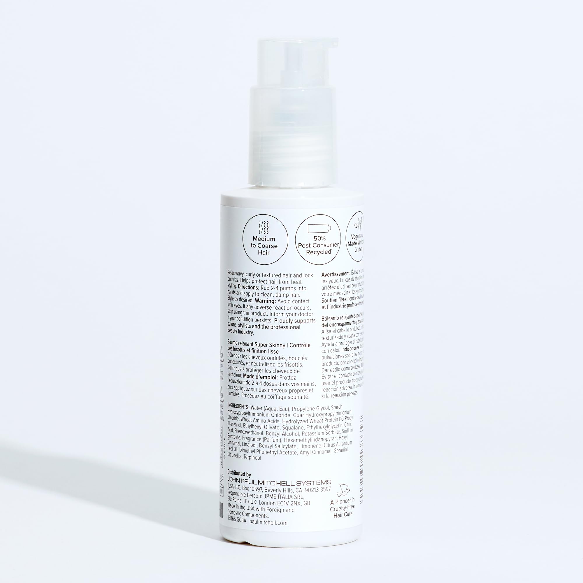 Paul Mitchell Super Skinny Relaxing Balm, Frizz Control For Wavy, Curly or Textured Hair, 5.1 fl oz Paul Mitchell Au supplements