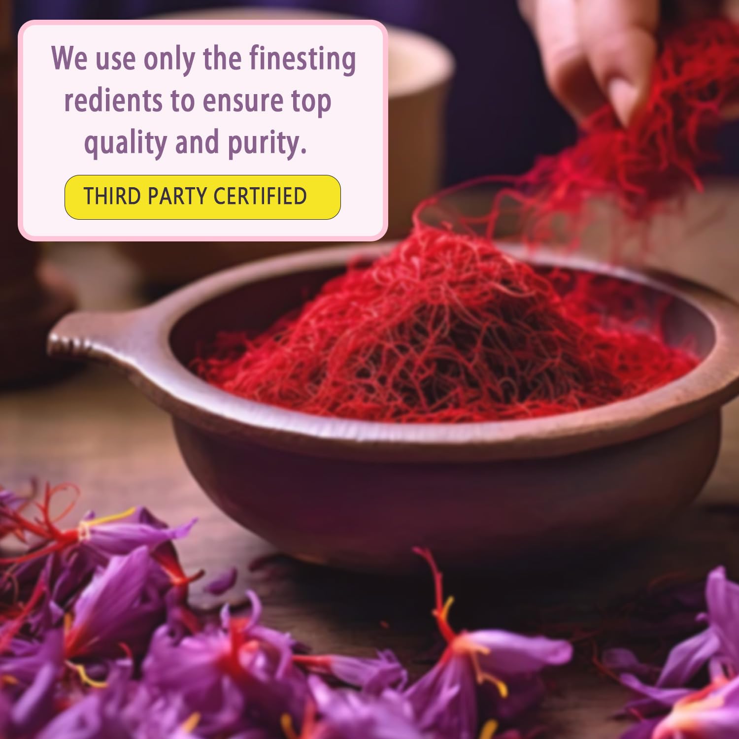 Auren Saffron Supplements,Advanced 10-in-1 Wellness Supplement | Ashwagandha, Fat-Soluble Vitamin C, Saffron Extract, Magnesium, Turmeric | 60 Vegan Capsules | Non-GMO Onswildc Au supplements