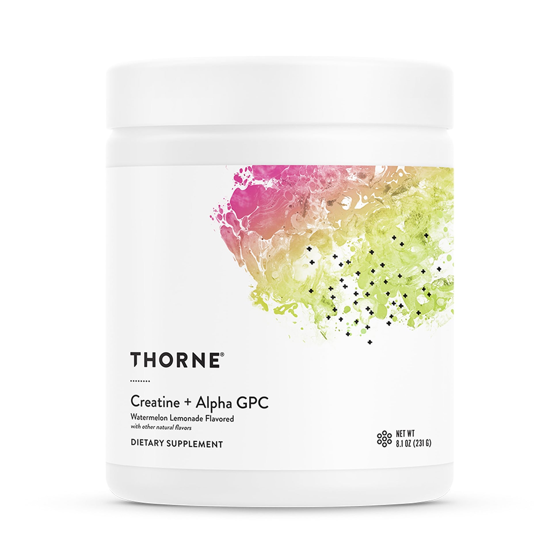 THORNE - Creatine + Alpha GPC - Micronized Creatine Monohydrate Powder - Support for Muscles & Cognitive Function* - for Women & Men - Watermelon Lemonade - NSF Certified for Sport - 30 Servings THORNE Au supplements