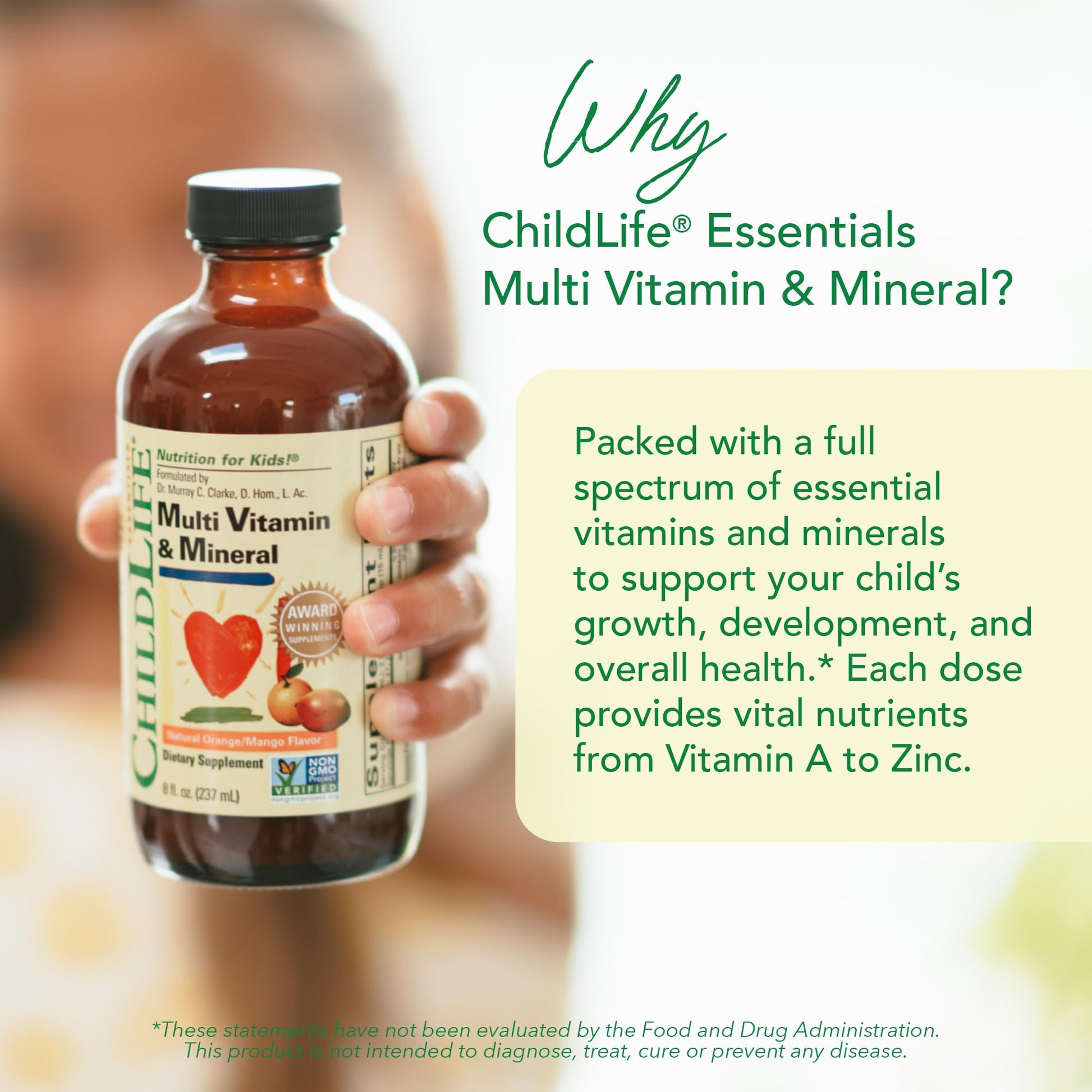 CHILDLIFE ESSENTIALS Kids Multivitamin & Mineral - Kids Vitamins, Liquid Multivitamin for Kids, Toddler Multivitamins, Liquid Vitamins, Baby Multivitamin - Natural Orange & Mango, 8 Fl Oz (Pack of 4) CHILDLIFE ESSENTIALS Au supplements