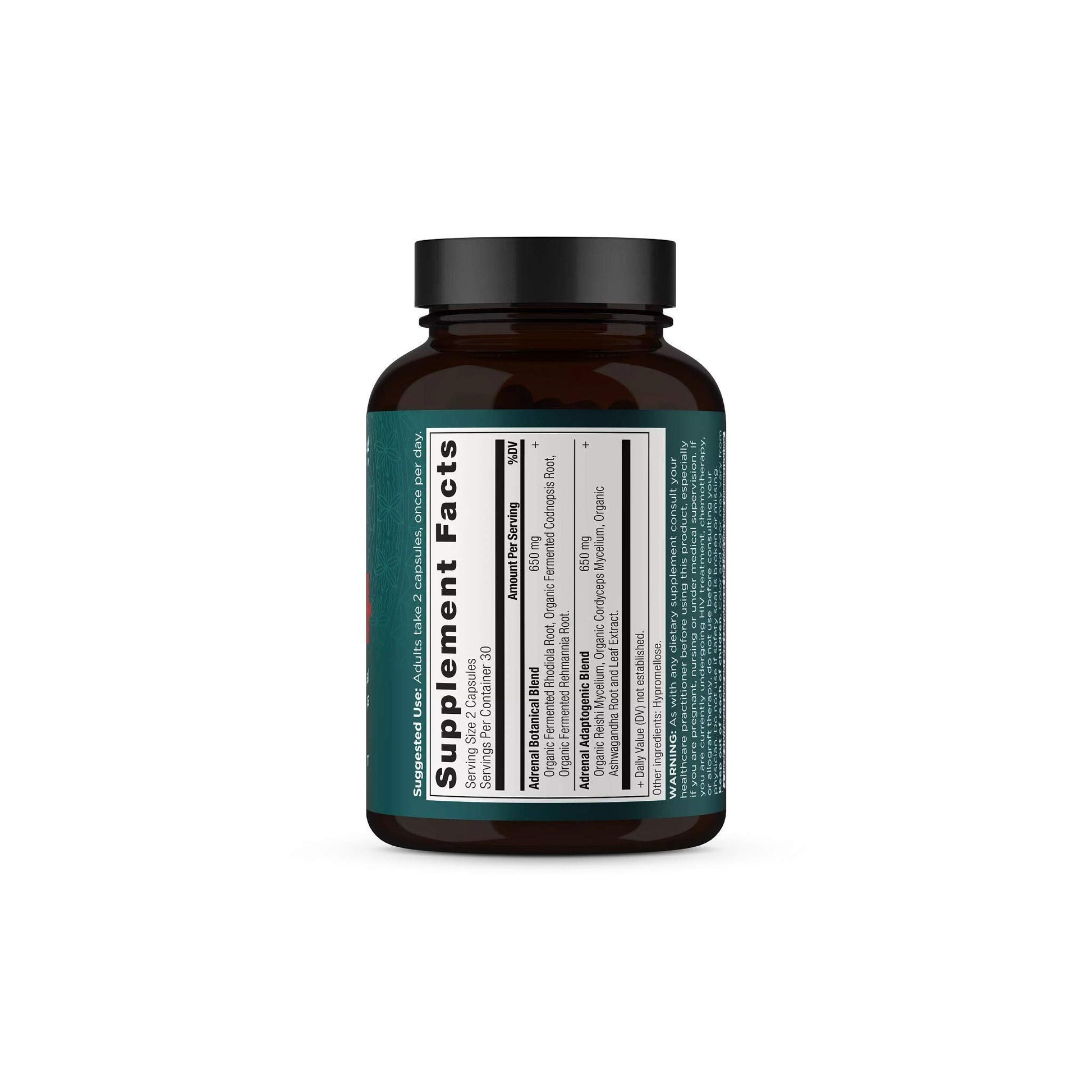 Ancient Nutrition Adrenal Support with Ashwagandha Supplement, Helps Reduce Stress & Fatigue, Paleo and Keto Friendly, Gluten Free, 1300mg, 60 Capsules Ancient Nutrition Au supplements