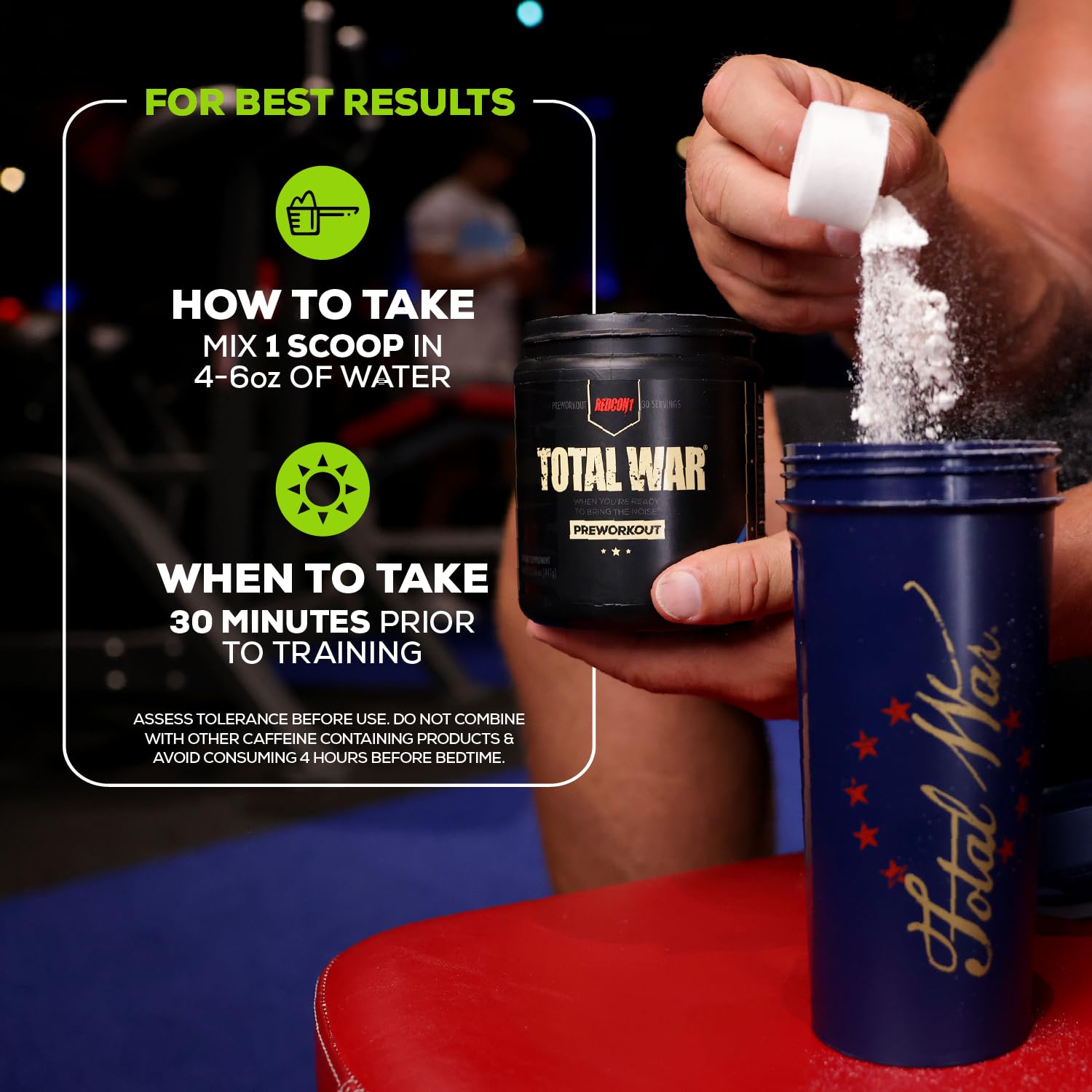 REDCON1 Total War Pre Workout Powder, Blue Lemonade - Beta Alanine + Citrulline Malate REDCON1 Au supplements