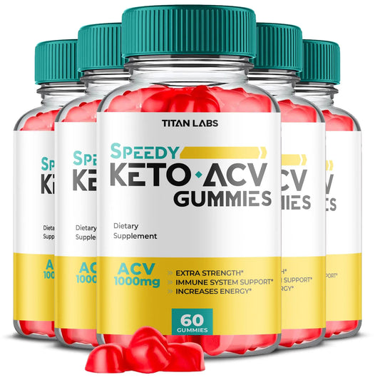 (5 Pack) Speedy Keto ACV Gummies Advanced Weight Loss, Speedy Keto ACV Gummies Titan LabsAU supplements