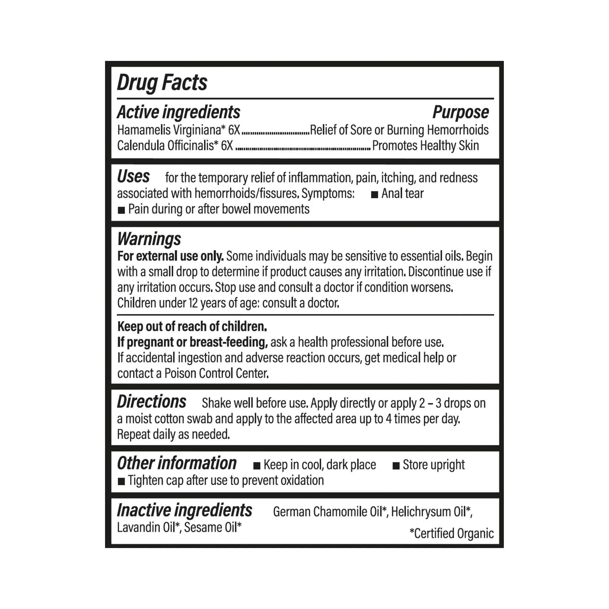 Forces of Nature Fissure Control, Organic Homeopathic Treatment with Witch Hazel for Anal Fissures, Hemorrhoid Related Irritation & Discomfort, Fast, Natural Topical Relief, 0.37 FL OZ Forces of Nature Au supplements