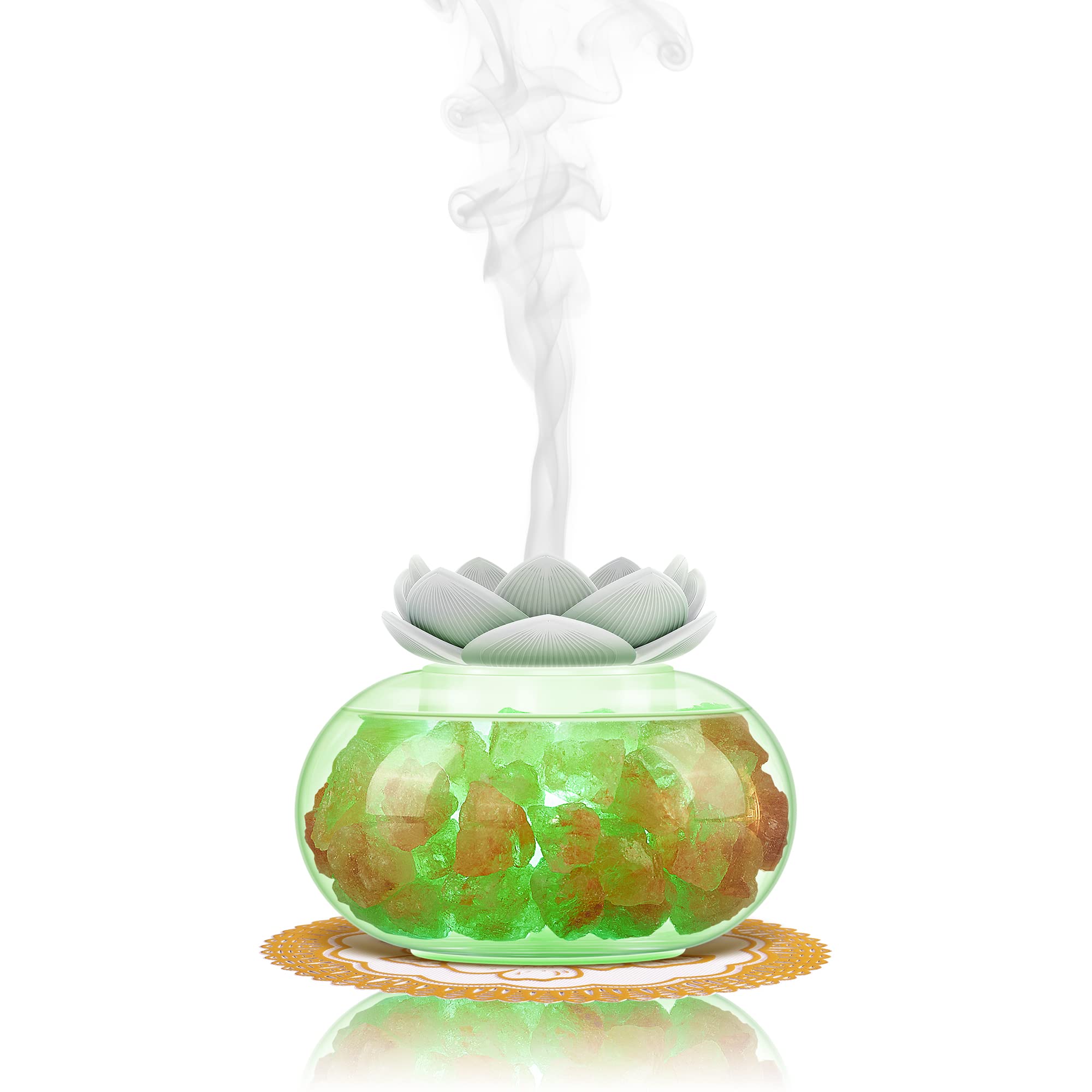 Essential Oil Diffusers Aromatherapy Diffuser: YeeQue Salt Lamp Diffuser for Home Bedroom Office YeeQue Au supplements