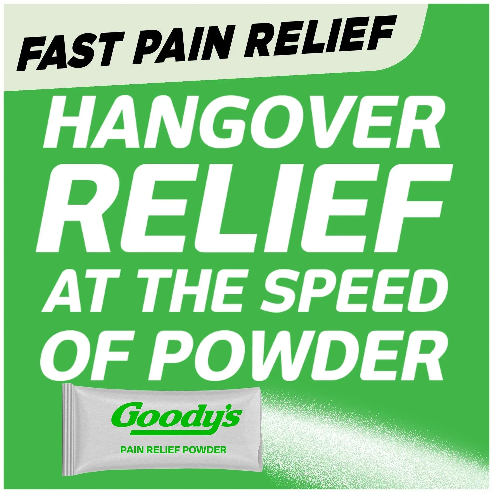 Goody's Hangover Relief Powder, Dual Action Fast Headache Pain Relief with Aspirin and Caffeine, Berry Citrus Flavor, 16 Count Goody's Au supplements